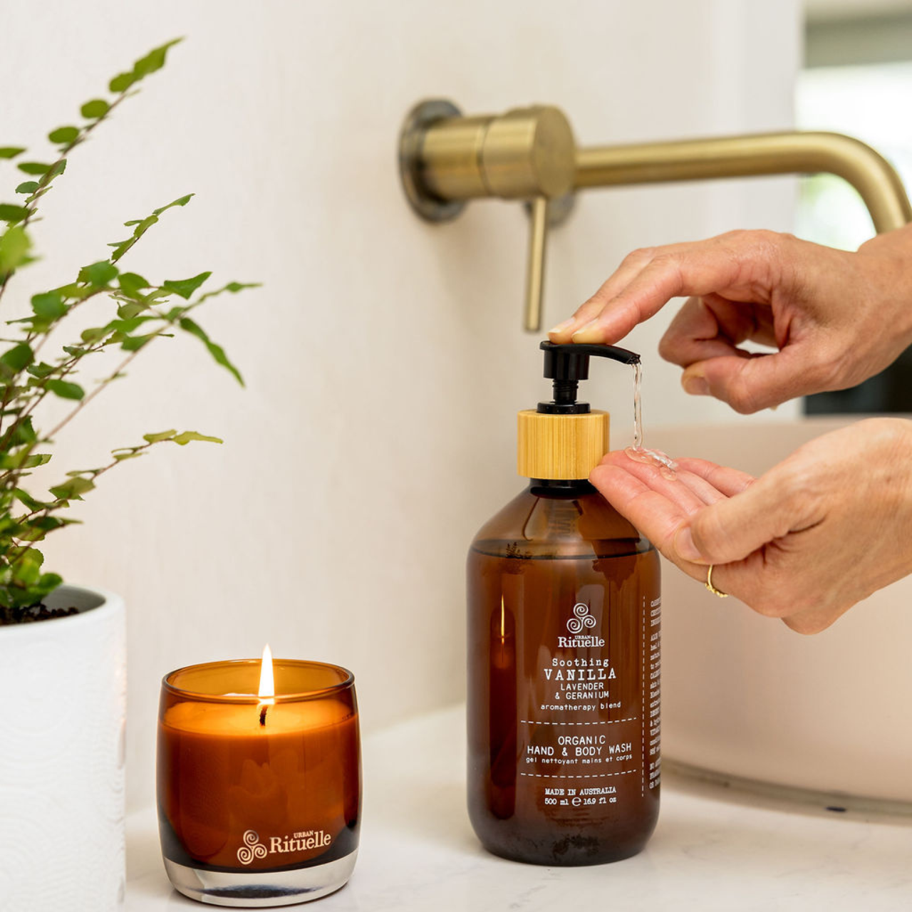 Vanilla, Lavender & Geranium<br> Organic Hand & Body Wash | 500ml