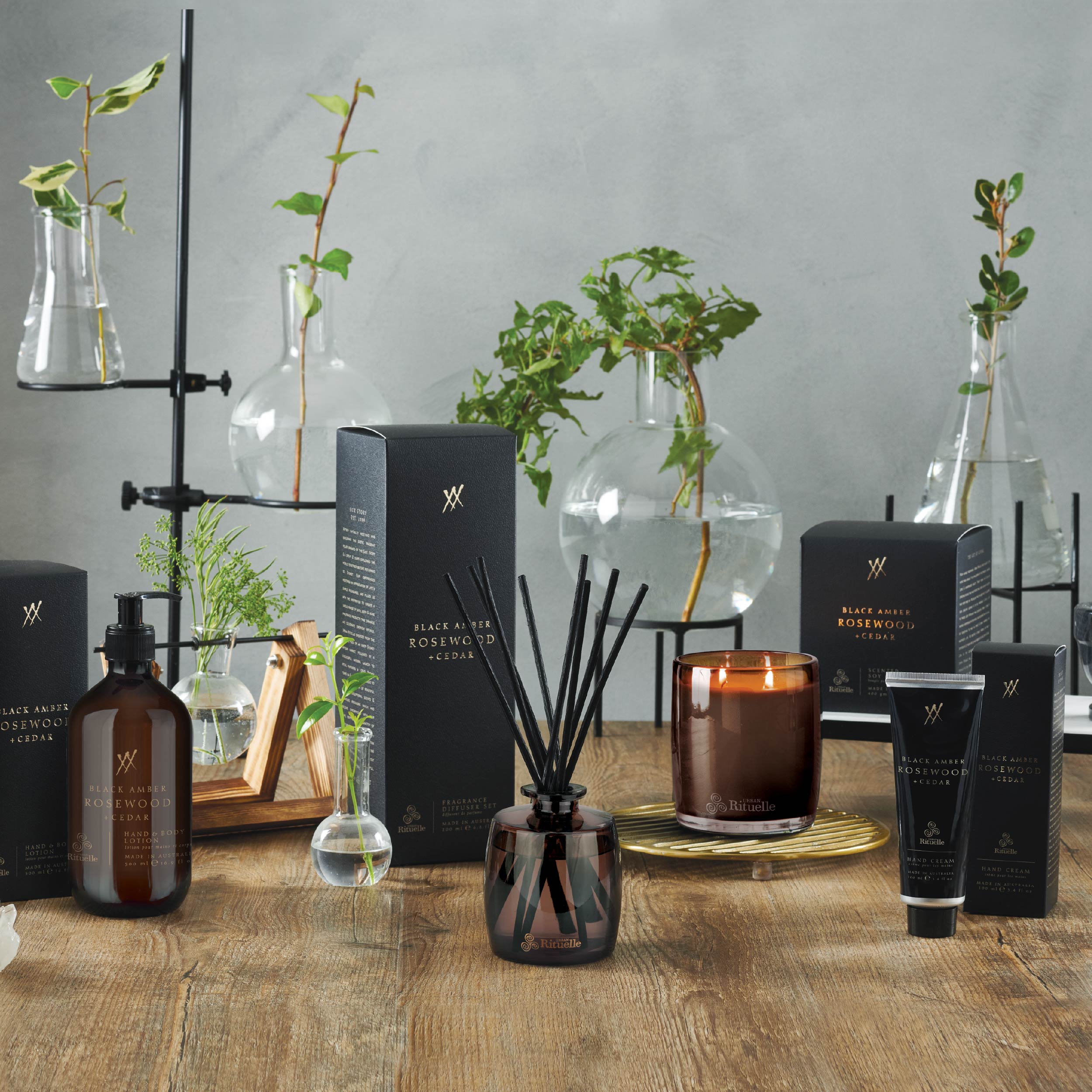 Black Amber, Rosewood & Cedar<br> Hand & Body Lotion | 500ml