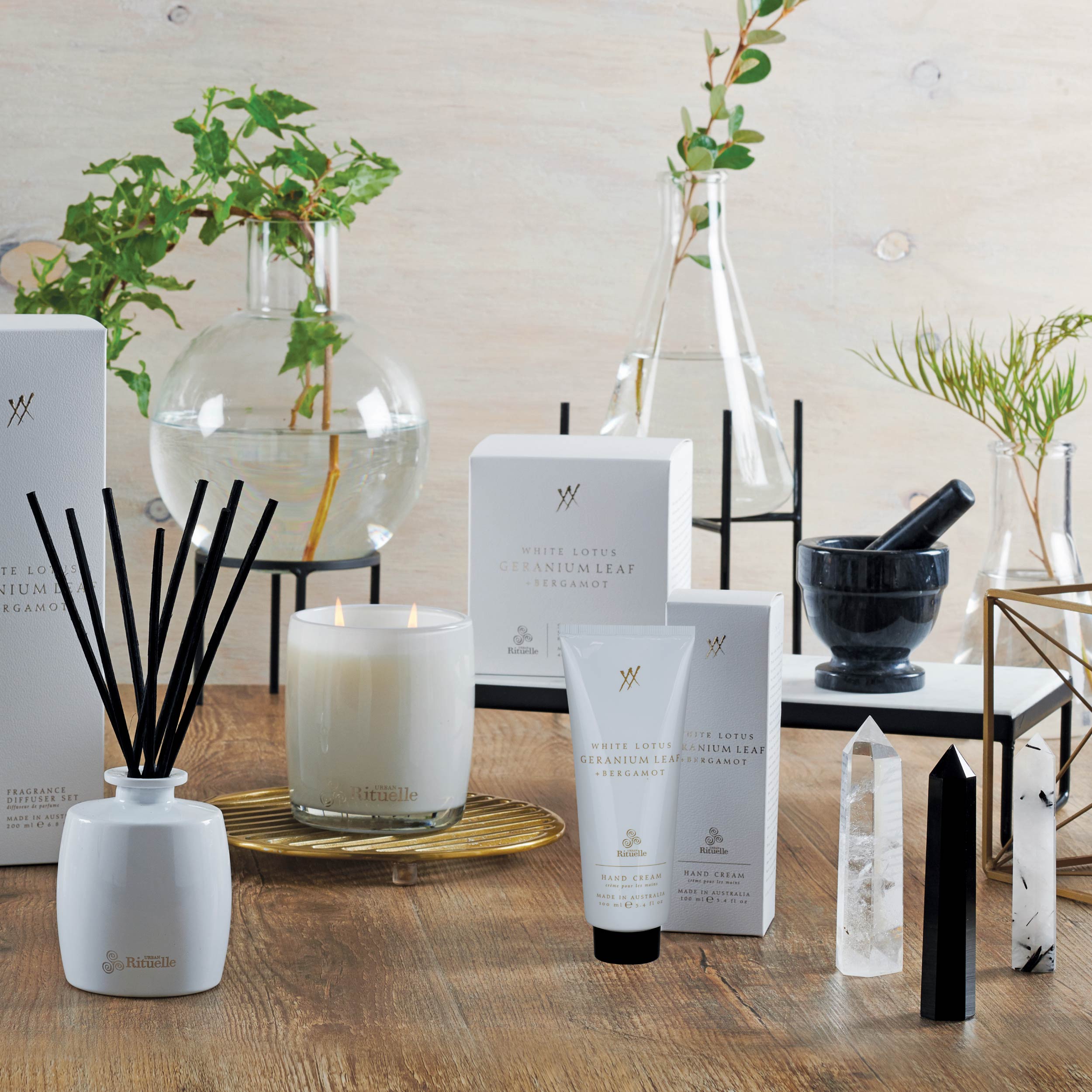 White Lotus, Geranium Leaf & Bergamot<br> Hand Cream | 100ml