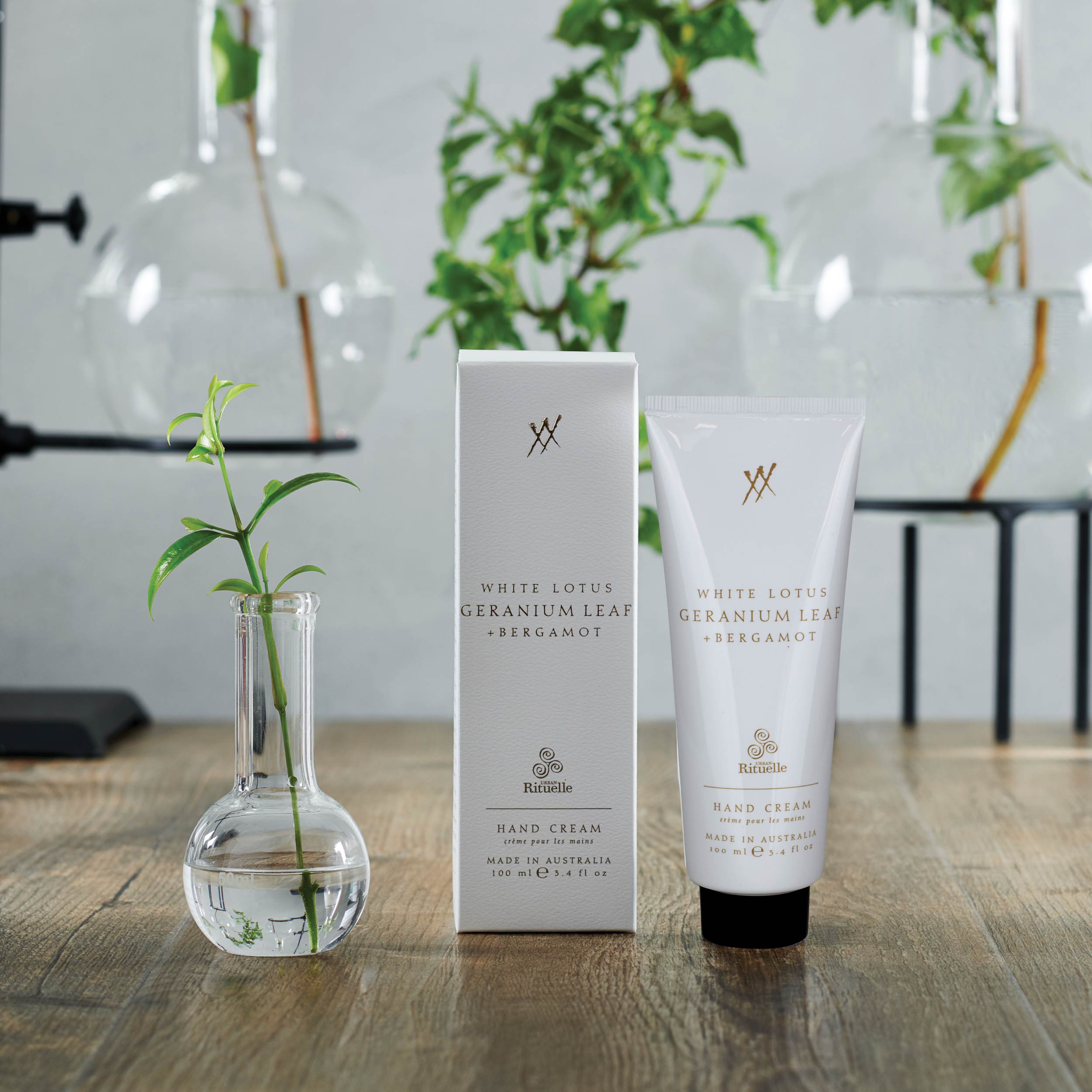 White Lotus, Geranium Leaf & Bergamot<br> Hand Cream | 100ml