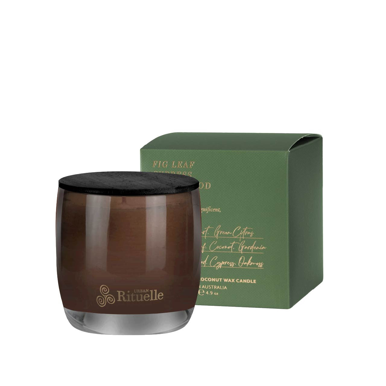 FREE - Fig Leaf, Cypress, Cedarwood, Moss<br>Scented Soy Candle | 140gm