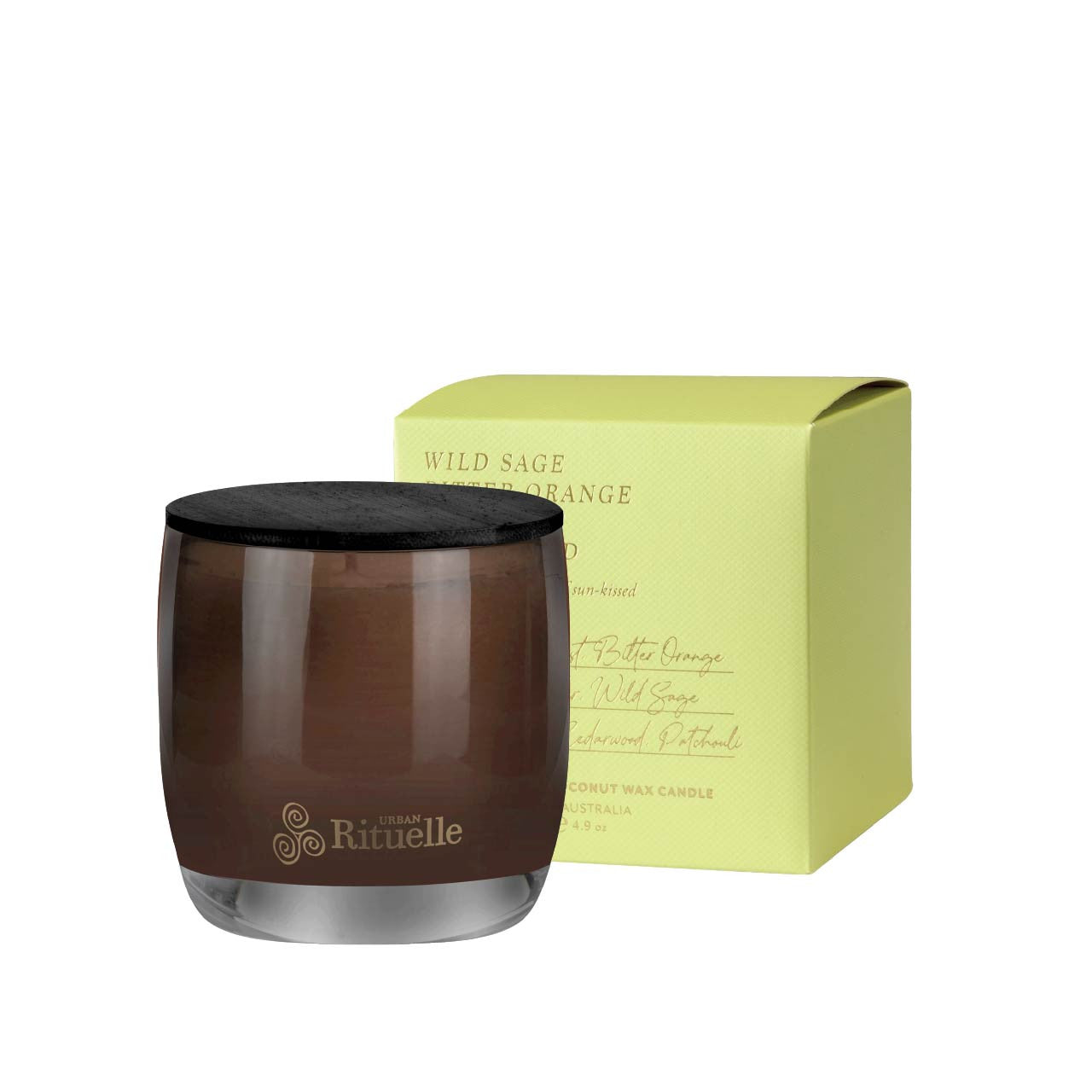 Wild Sage, Bitter Orange, Bergamot, Driftwood<br> Scented Soy Candle | 140gm