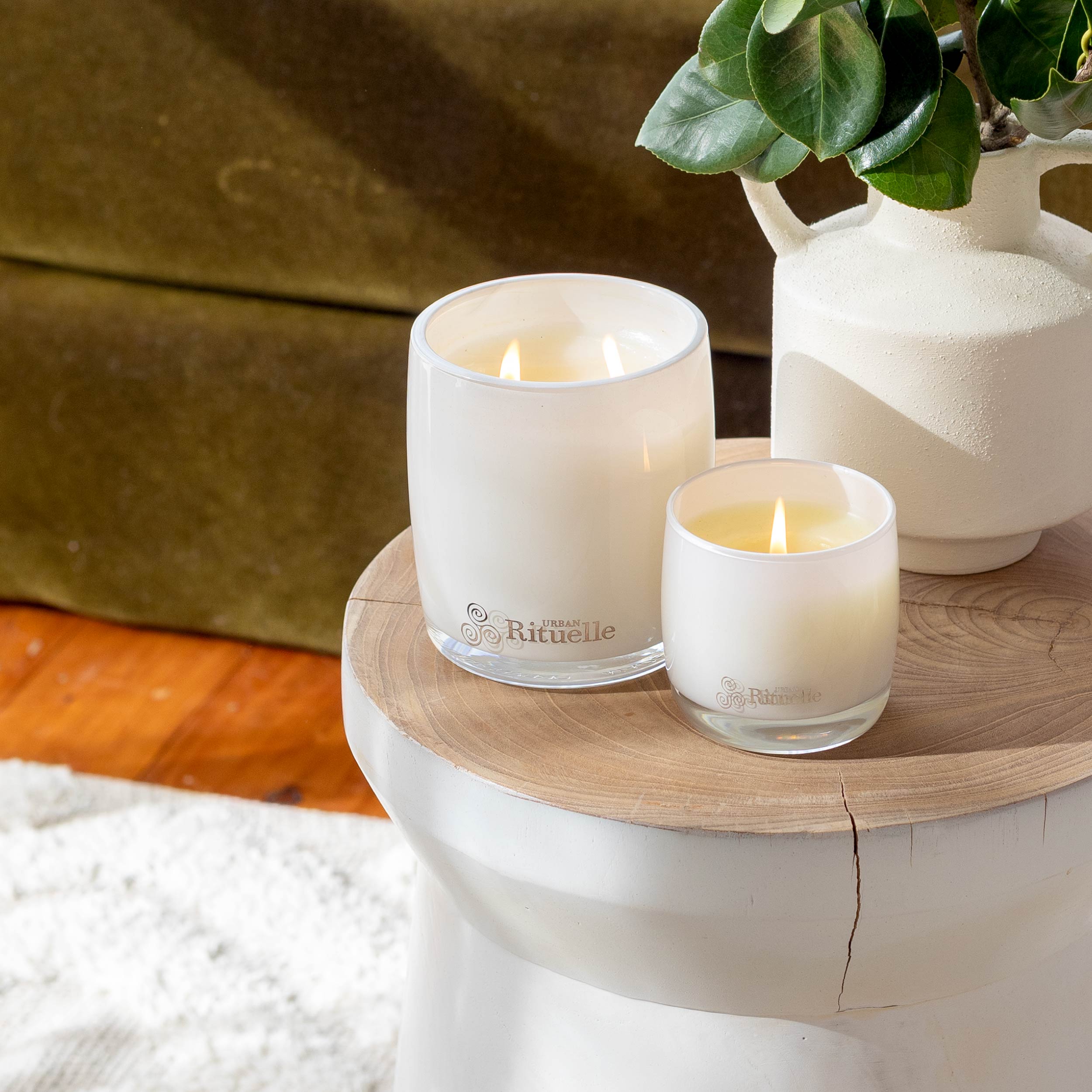 Saffron, Juniper Berries, Black Violet, Raspberry <br> Scented Soy Candle | 140gm