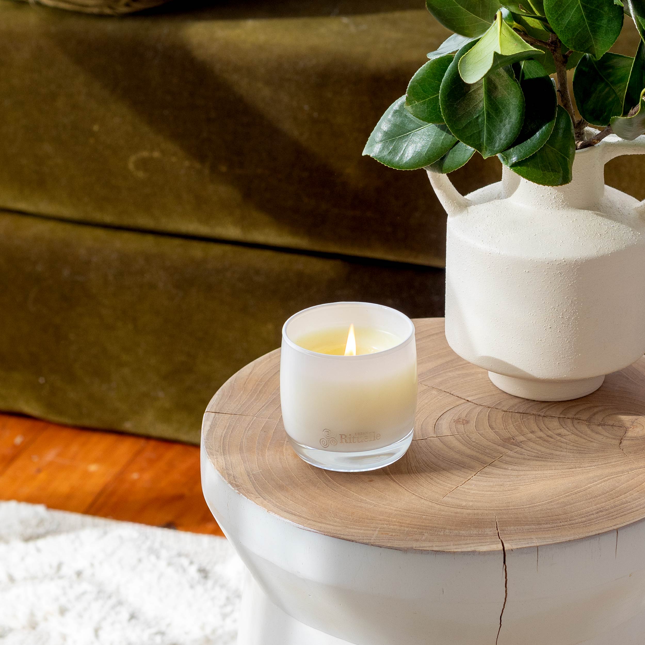 Saffron, Juniper Berries, Black Violet, Raspberry <br> Scented Soy Candle | 140gm