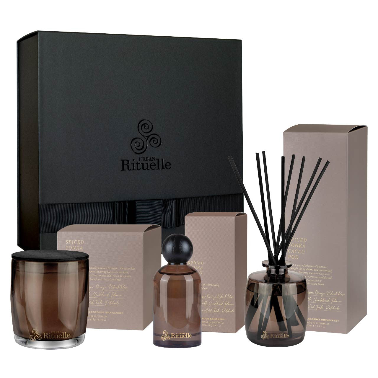 Spiced Tonka, Cacao Pod<br> Gift Set
