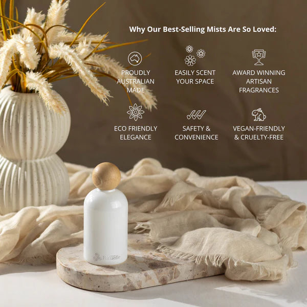 Lemon Myrtle, Golden Wattle, Poached Pear, Cypress Pine <br> Room & Linen Mist | 100ml *Unboxed*