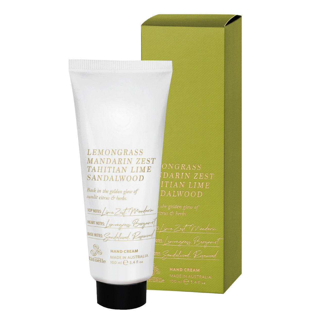 Lemongrass, Mandarin Zest, Tahitian Lime, Sandalwood<br> Hand Cream | 100ml