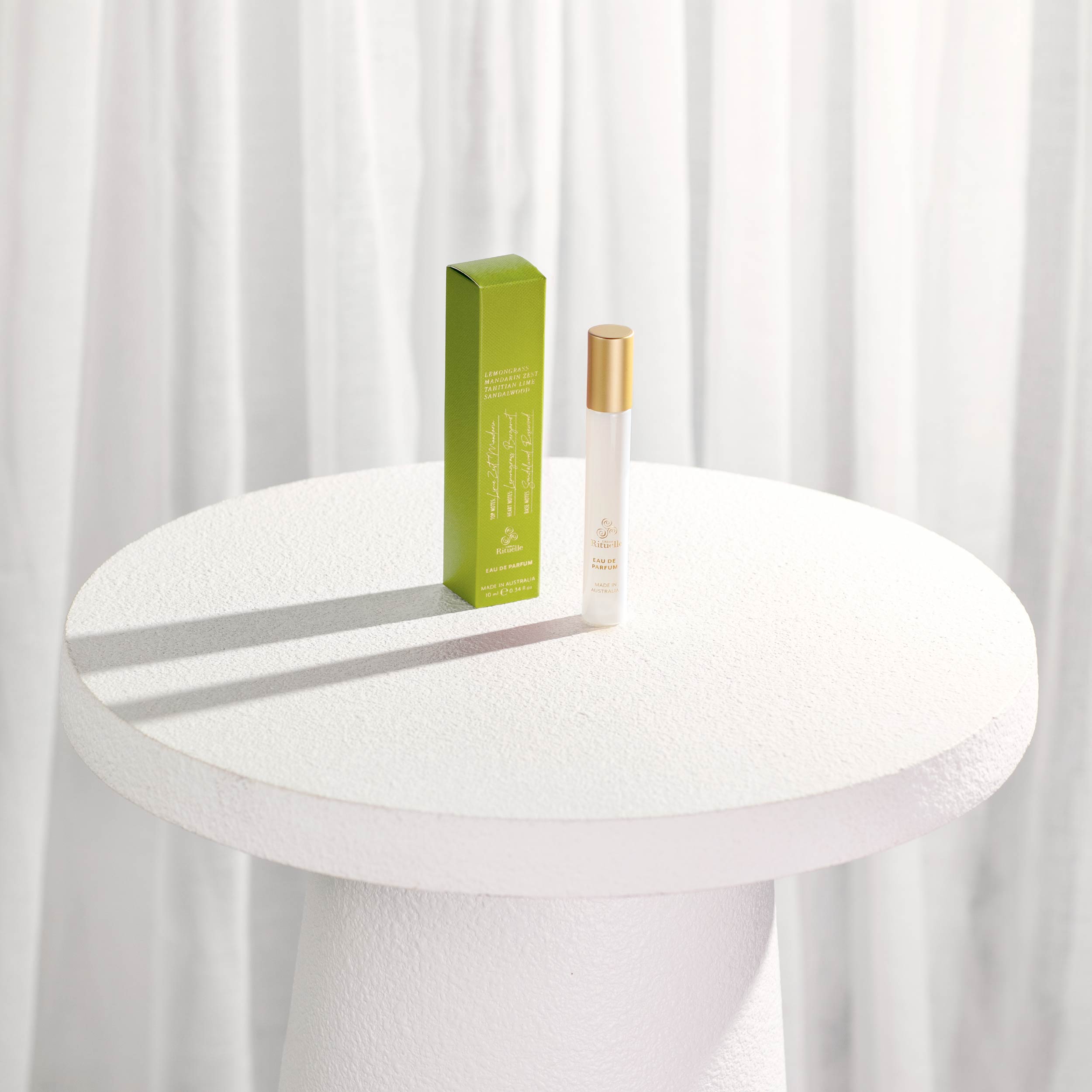 Lemongrass, Mandarin Zest, Tahitian Lime, Sandalwood <br> Eau De Parfum | 10ml