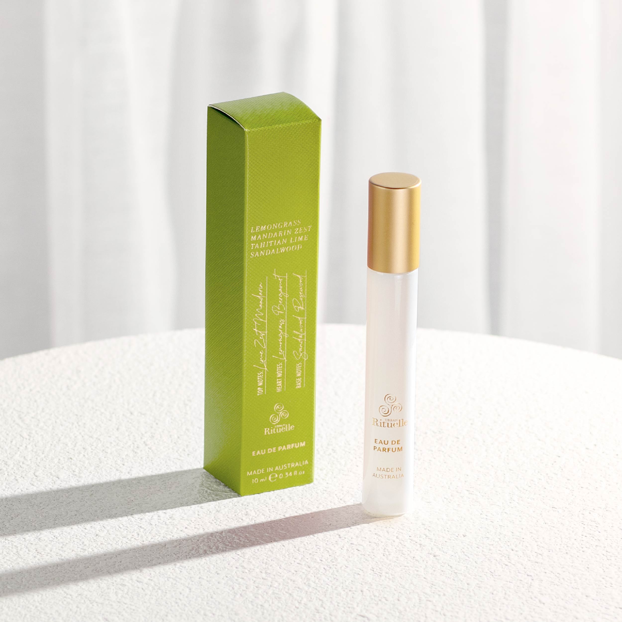 Lemongrass, Mandarin Zest, Tahitian Lime, Sandalwood <br> Eau De Parfum | 10ml