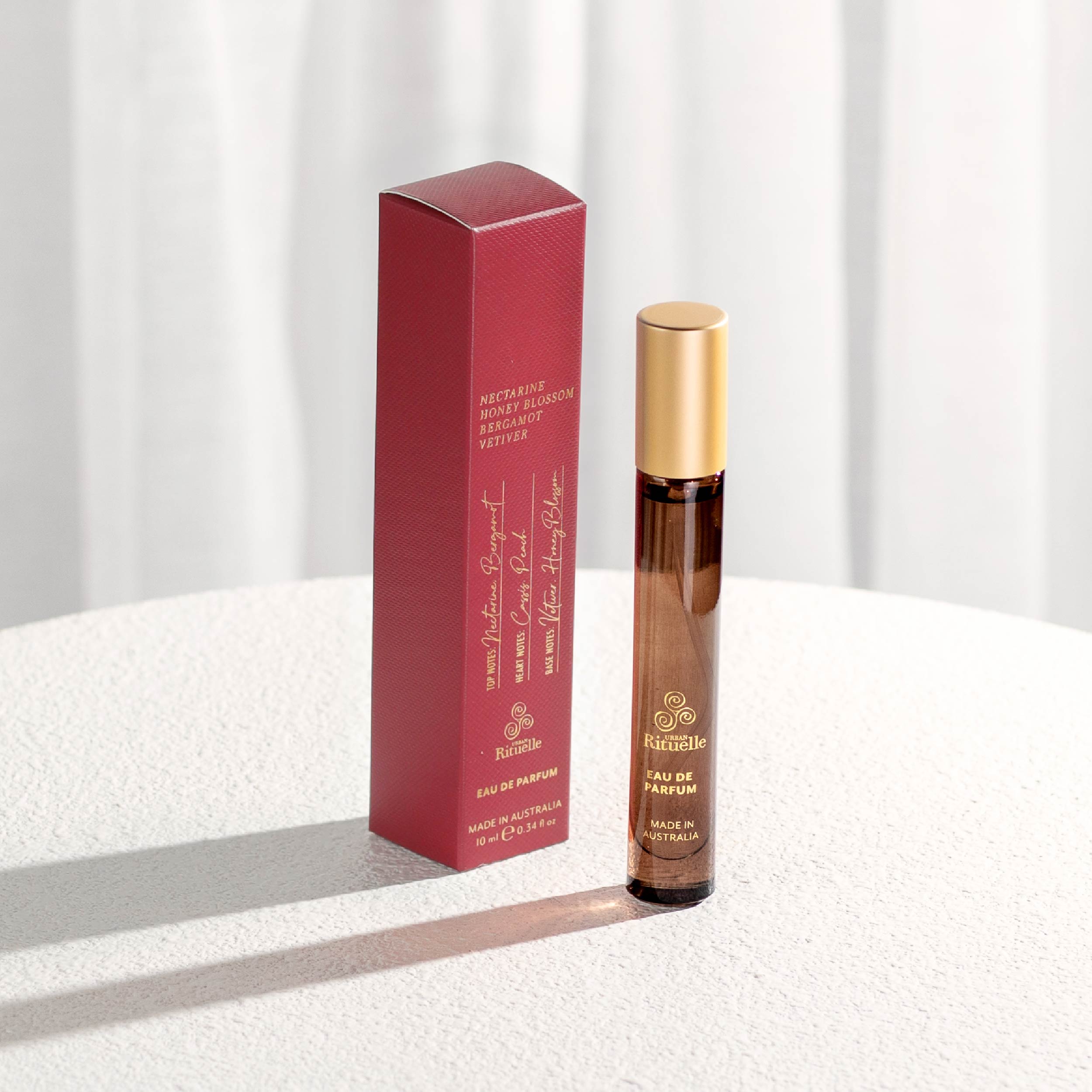 Nectarine, Honey Blossom, Bergamot, Vetiver <br> Eau De Parfum | 10ml