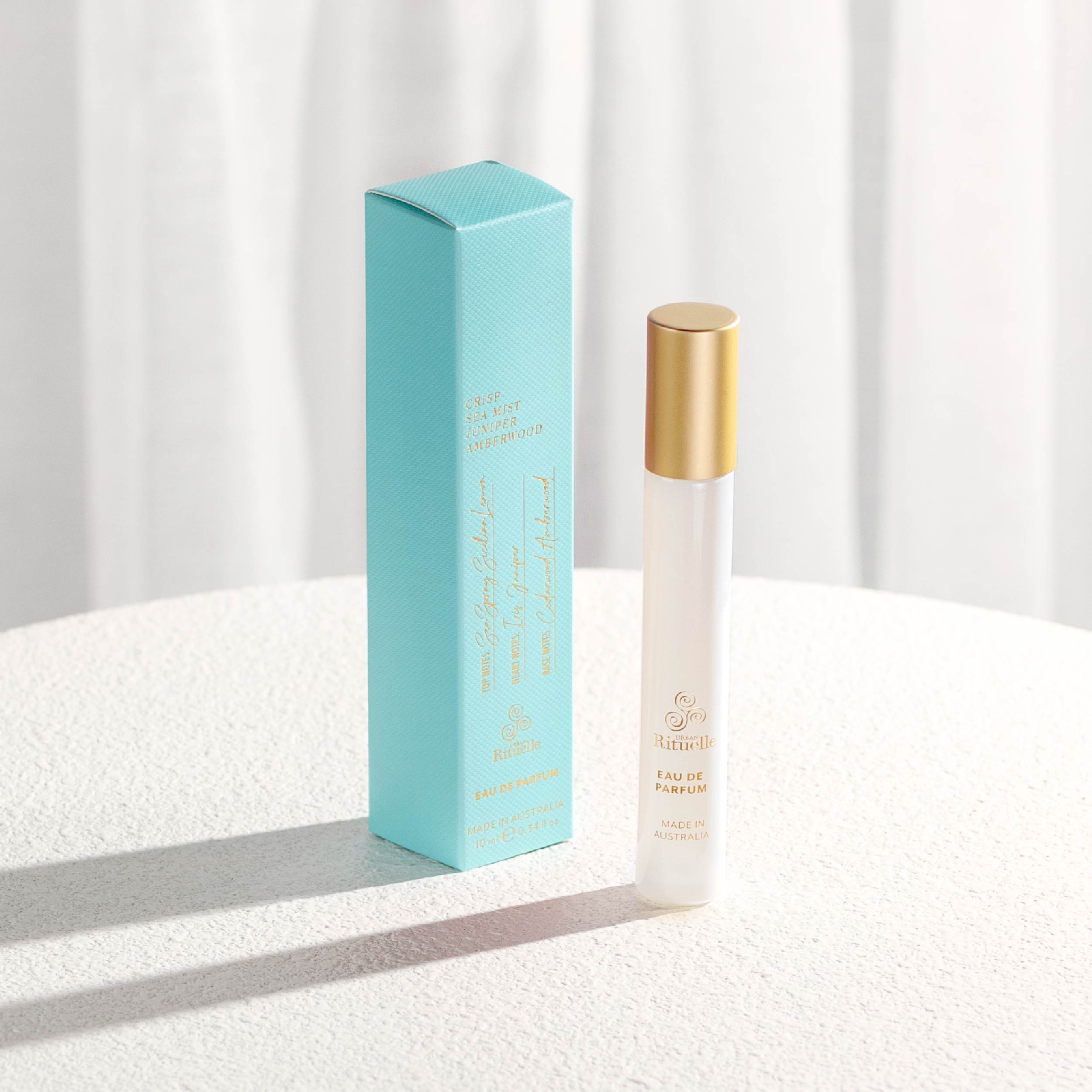 Crisp Sea Mist, Juniper, Amberwood <br> Eau De Parfum | 10ml