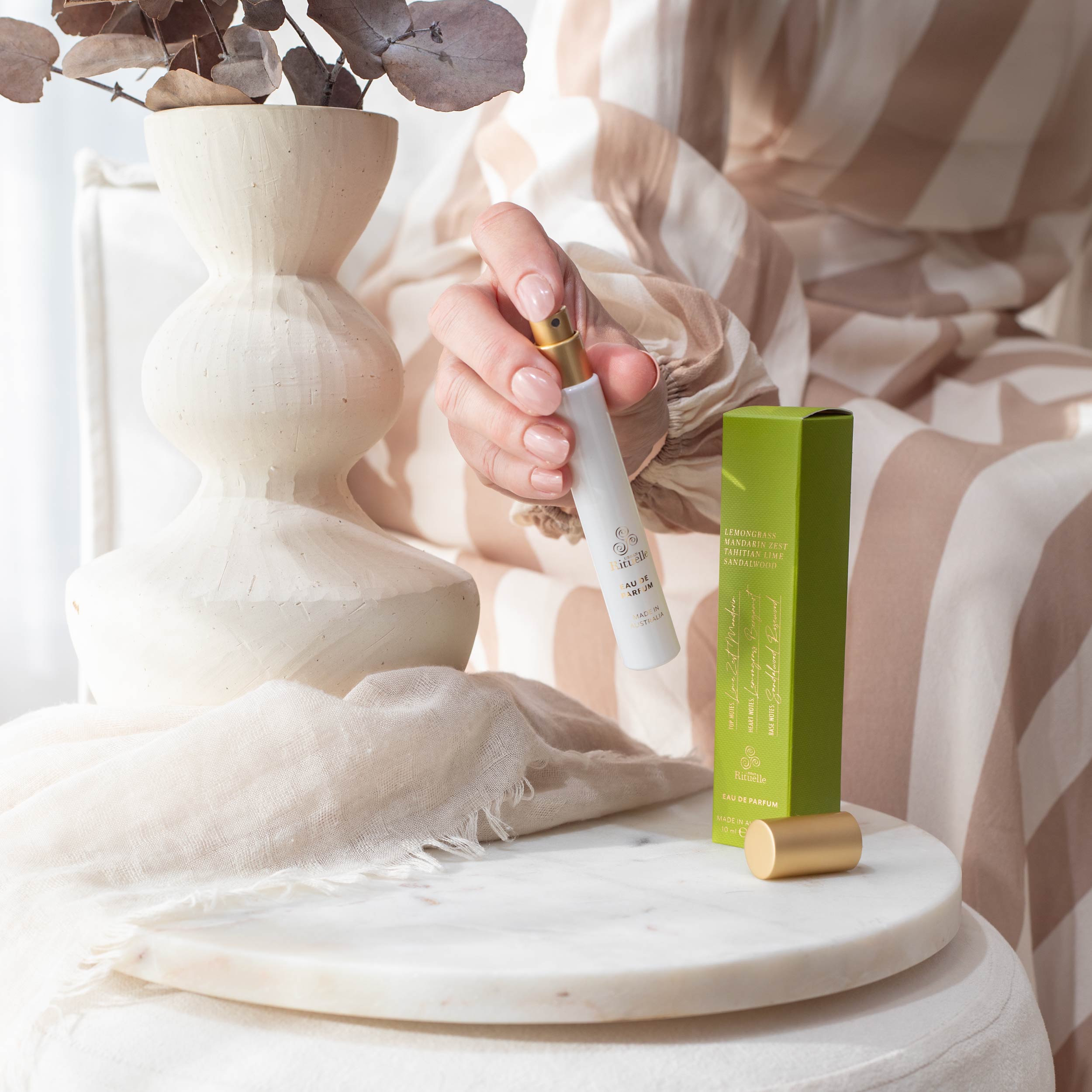 Lemongrass, Mandarin Zest, Tahitian Lime, Sandalwood <br> Eau De Parfum | 10ml