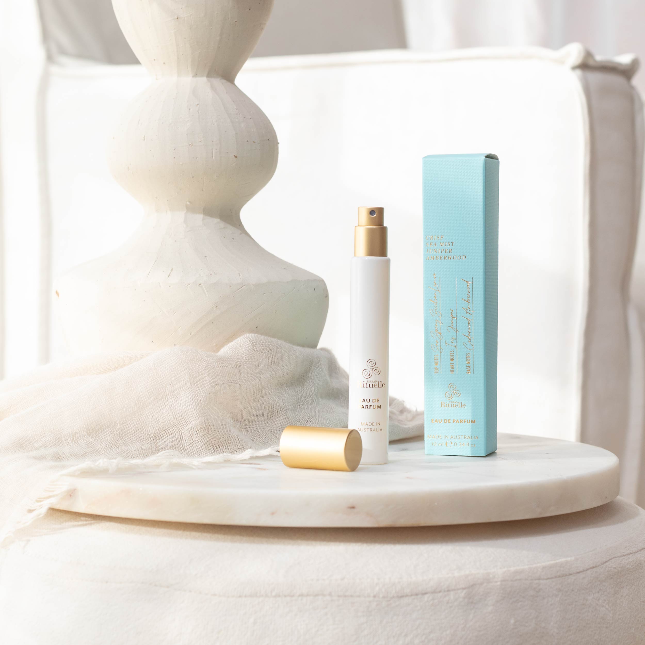 Crisp Sea Mist, Juniper, Amberwood <br> Eau De Parfum | 10ml