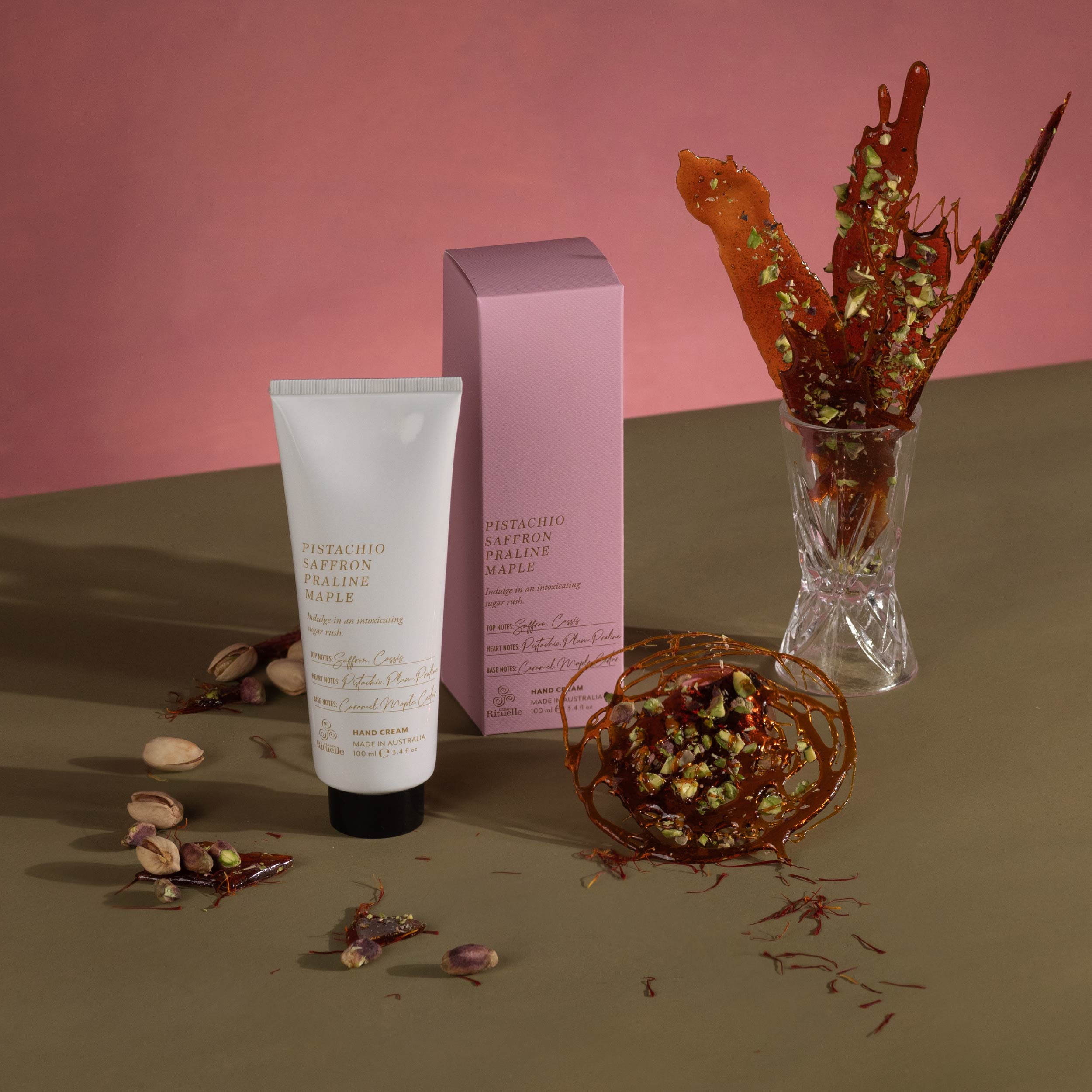 Pistachio, Saffron, Praline, Maple<br> Hand Cream | 100ml