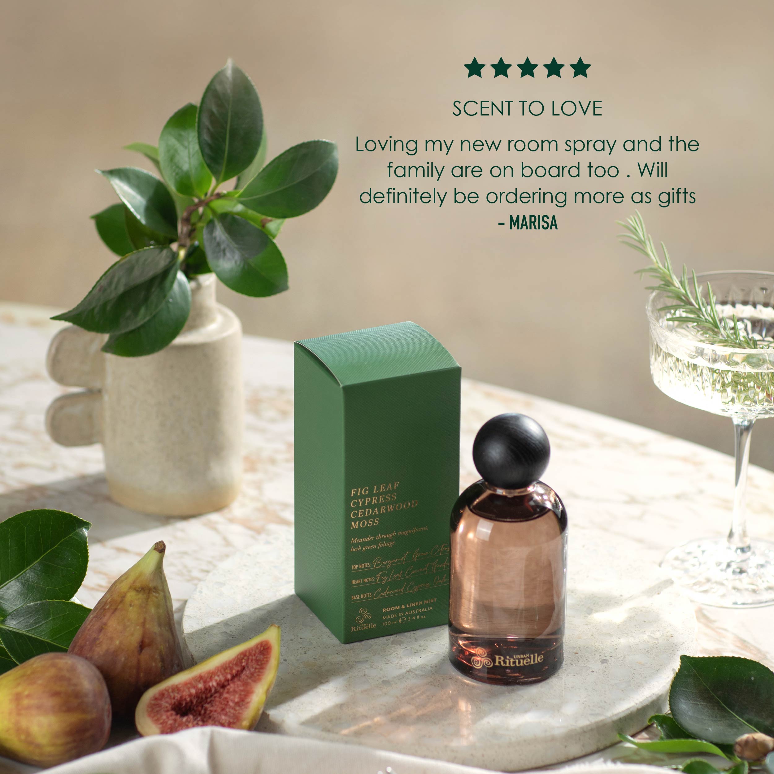 Fig Leaf, Cypress, Cedarwood, Moss<br>Room & Linen Mist | 100ml