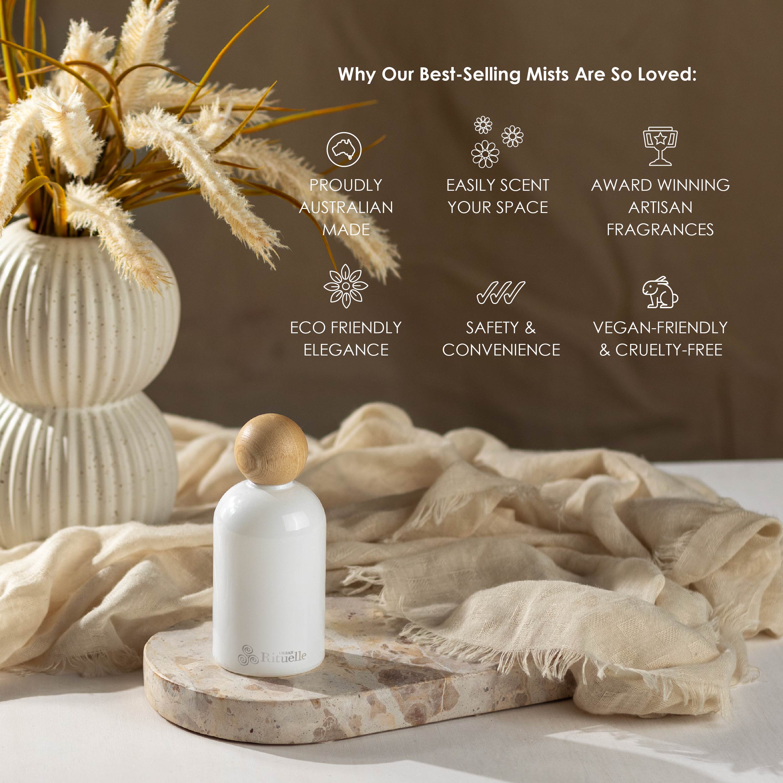 Lemongrass, Mandarin Zest, Tahitian Lime, Sandalwood<br> Room & Linen Mist | 100ml