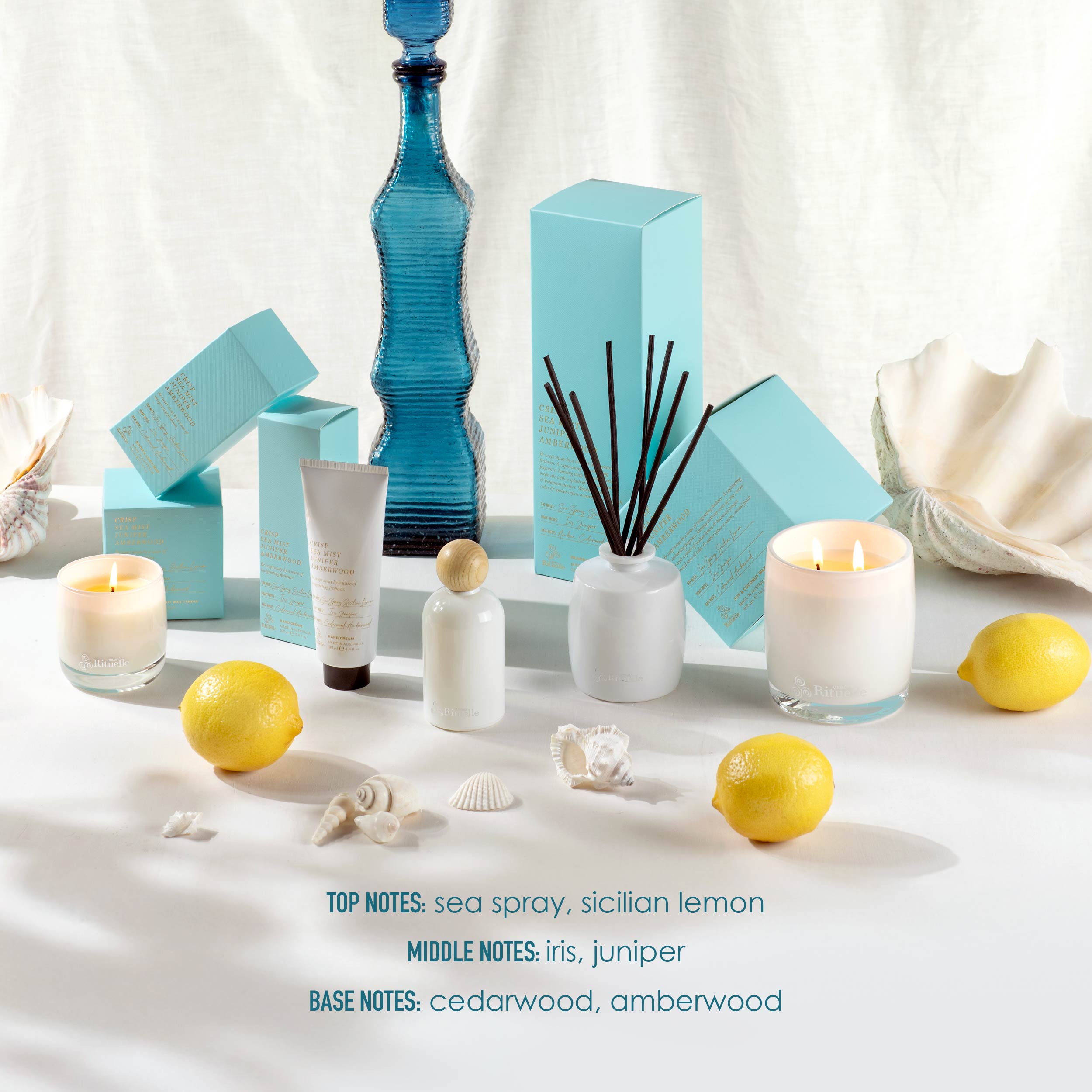 Crisp Sea Mist, Juniper, Amberwood<br>Room & Linen Mist | 100ml