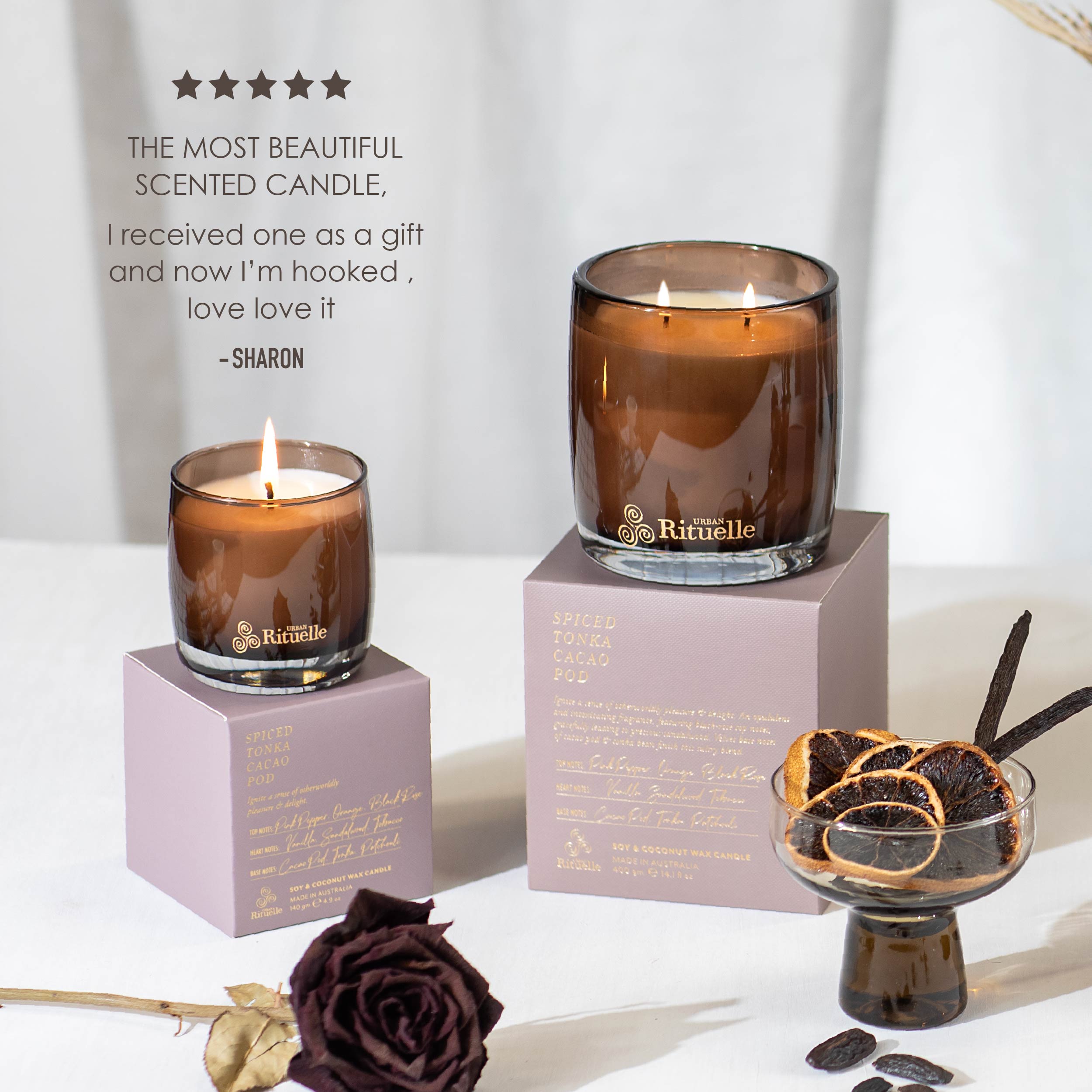 Spiced Tonka, Cacao Pod<br> Gift Set