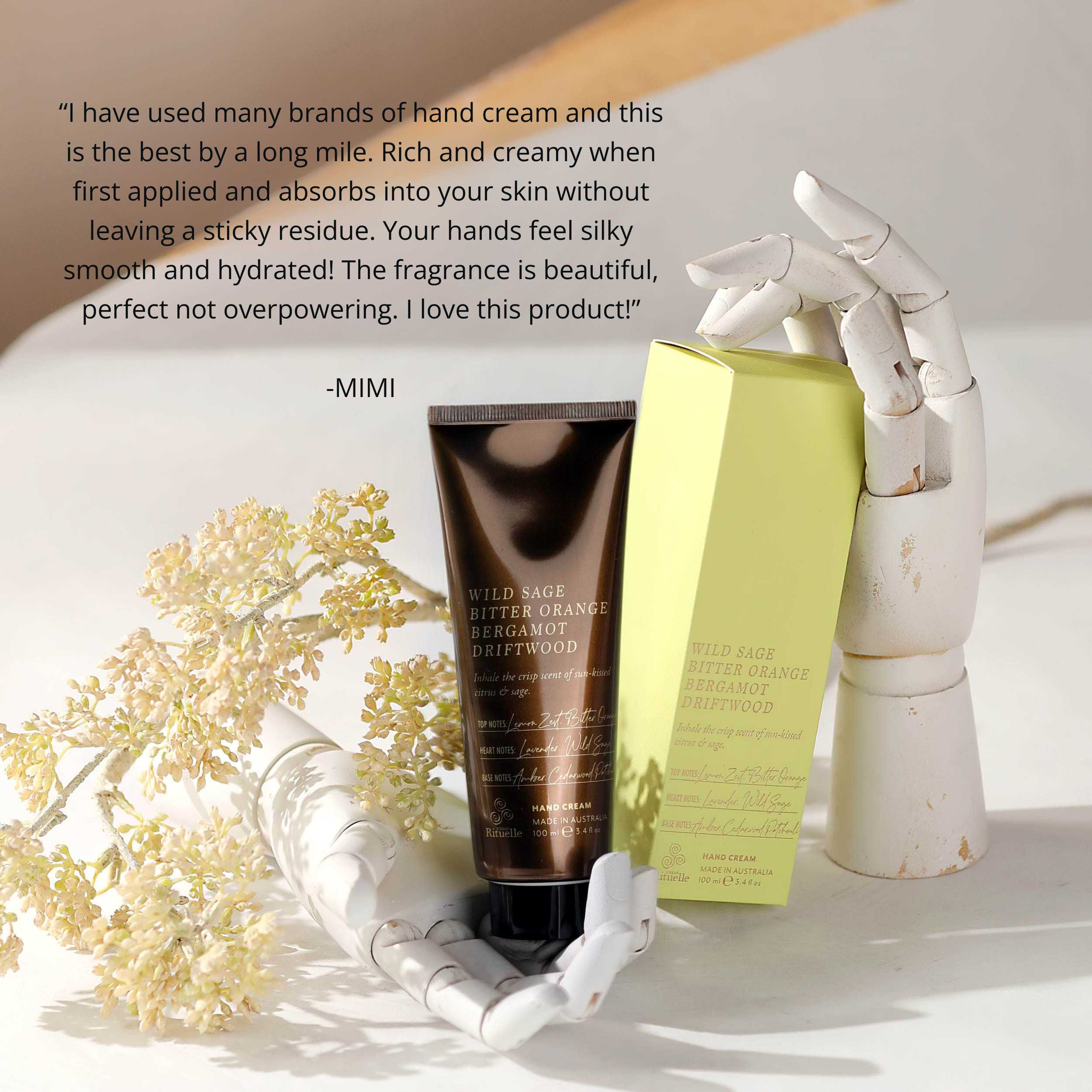 Wild Sage, Bitter Orange, Bergamot, Driftwood<br> Hand Cream | 100ml