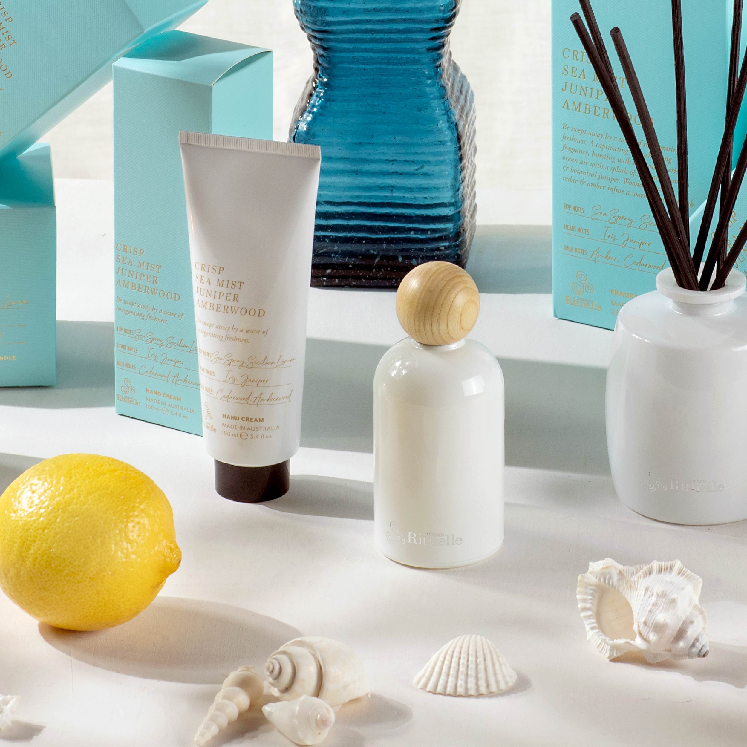 Crisp Sea Mist, Juniper, Amberwood<br> Hand Cream | 100ml