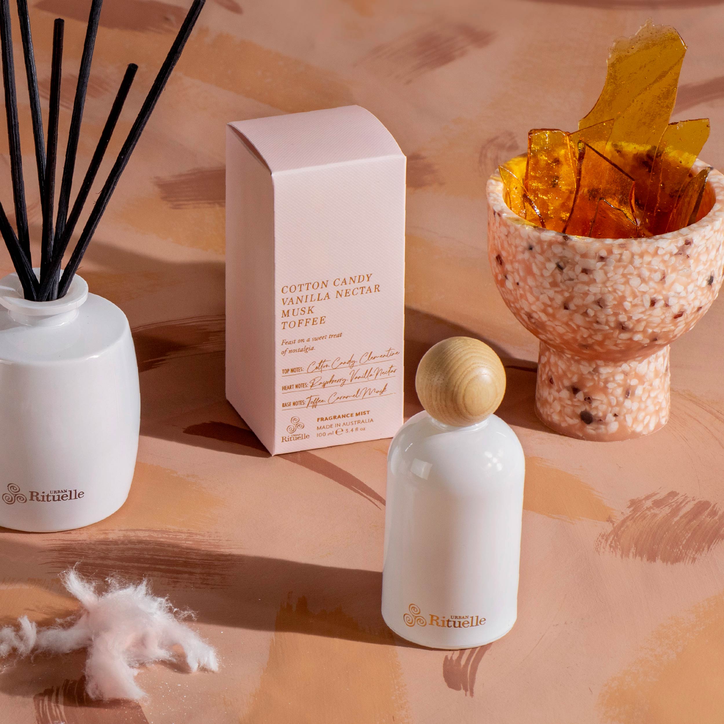 Cotton Candy, Vanilla Nectar, Musk, Toffee <br> Fragrance Mist | 100ml