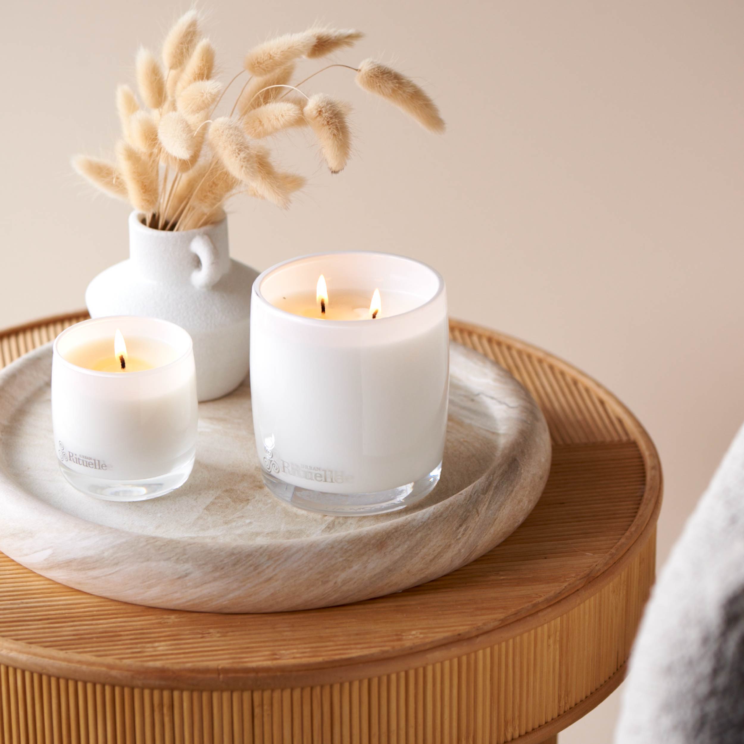 Lemongrass, Mandarin Zest, Tahitian Lime, Sandalwood<br> Scented Soy Candle | 140gm