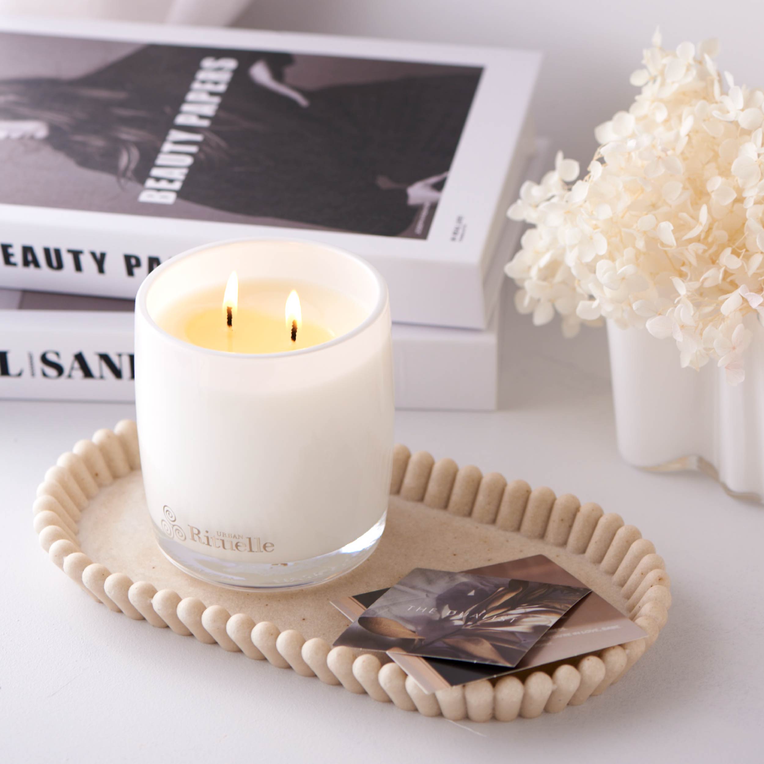 Crisp Sea Mist, Juniper, Amberwood<br>Scented Soy Candle | 400gm