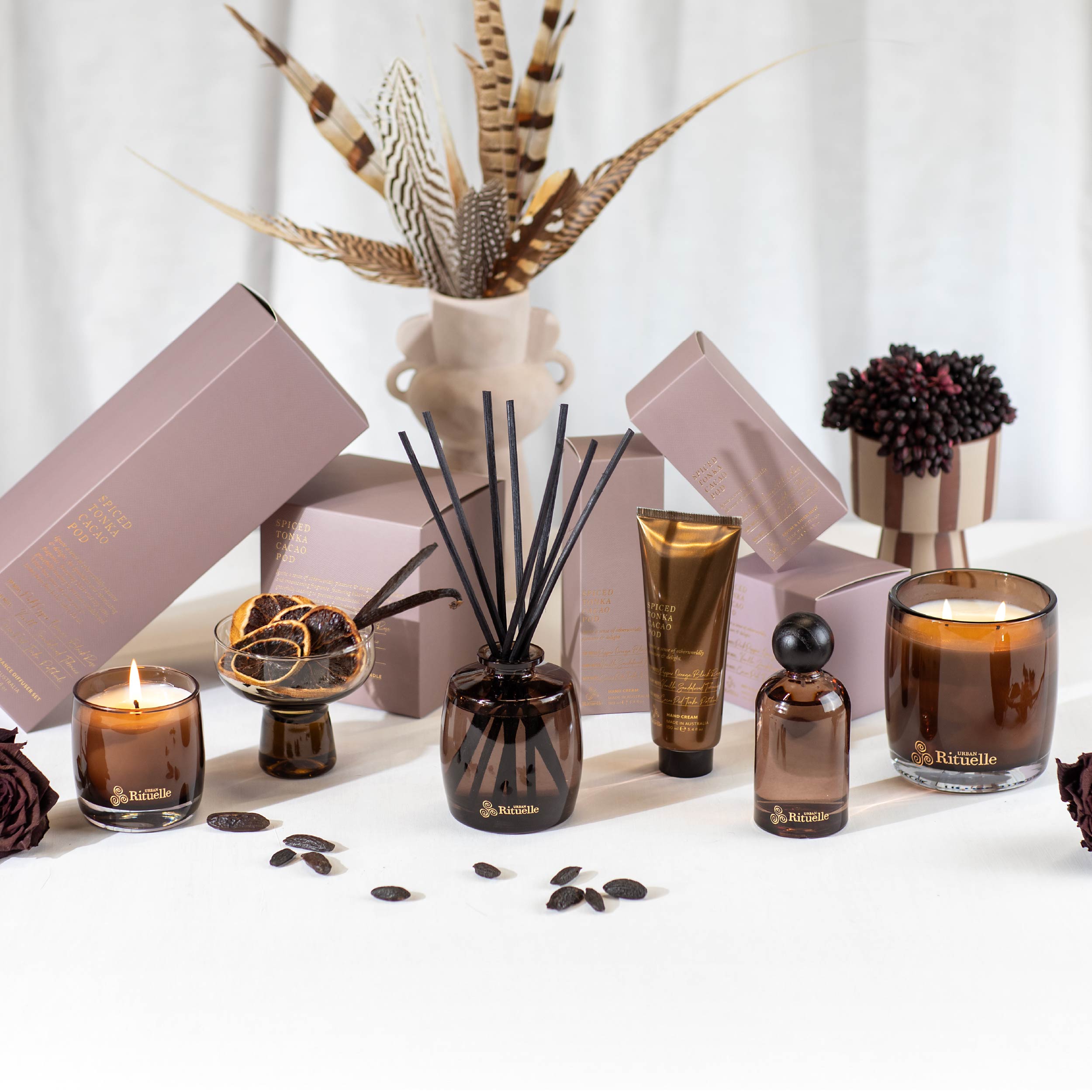Spiced Tonka, Cacao Pod<br> Gift Set
