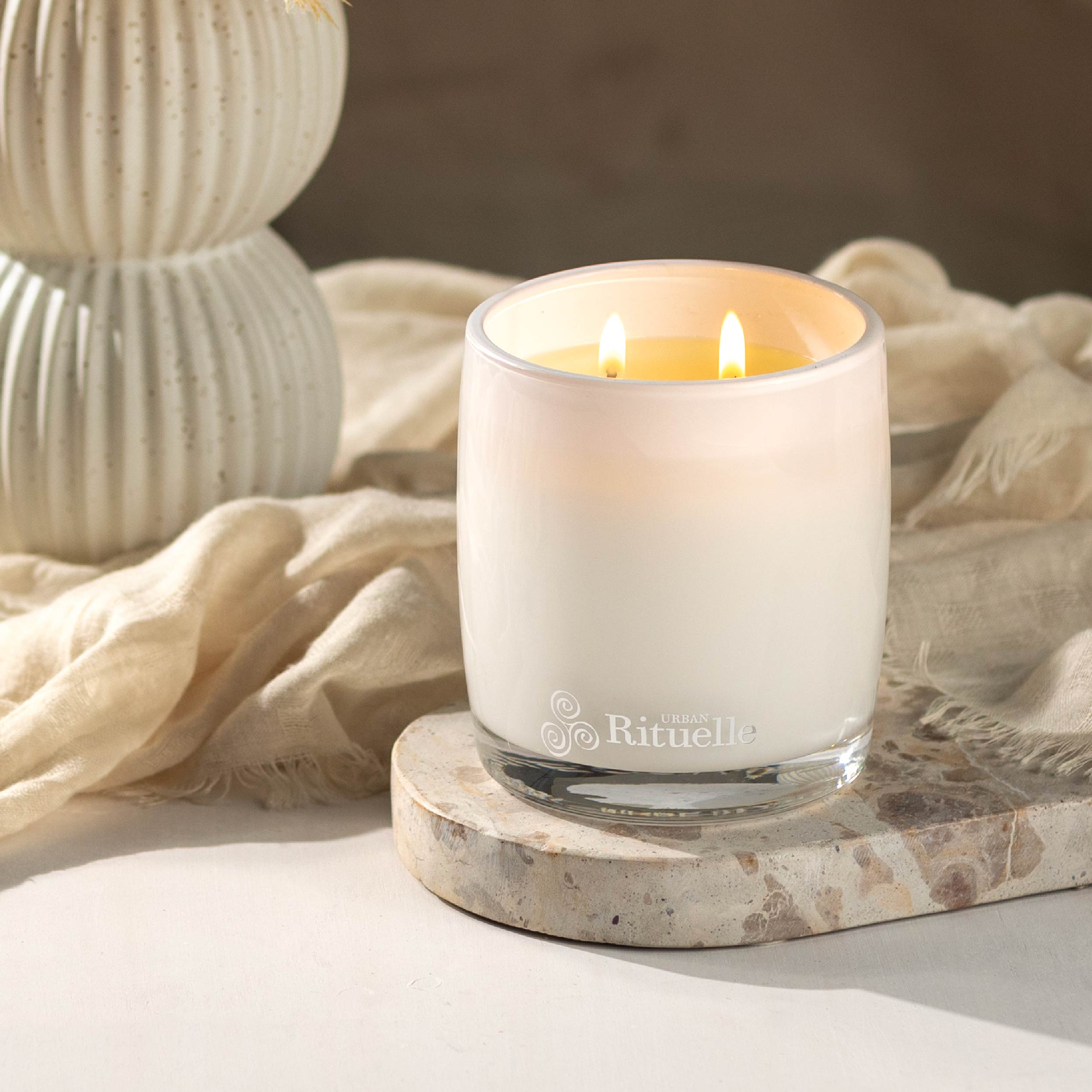 Saffron, Juniper Berries, Black Violet, Raspberry <br> Scented Soy Candle | 400gm
