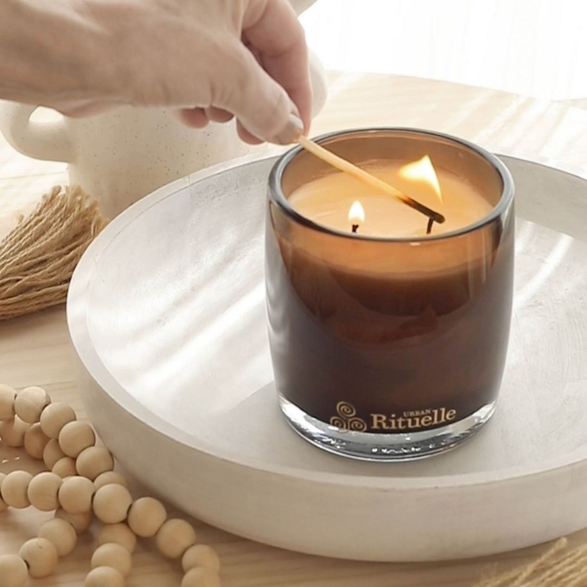 Velvet Noir <br> Scented Soy Candle | 400gm