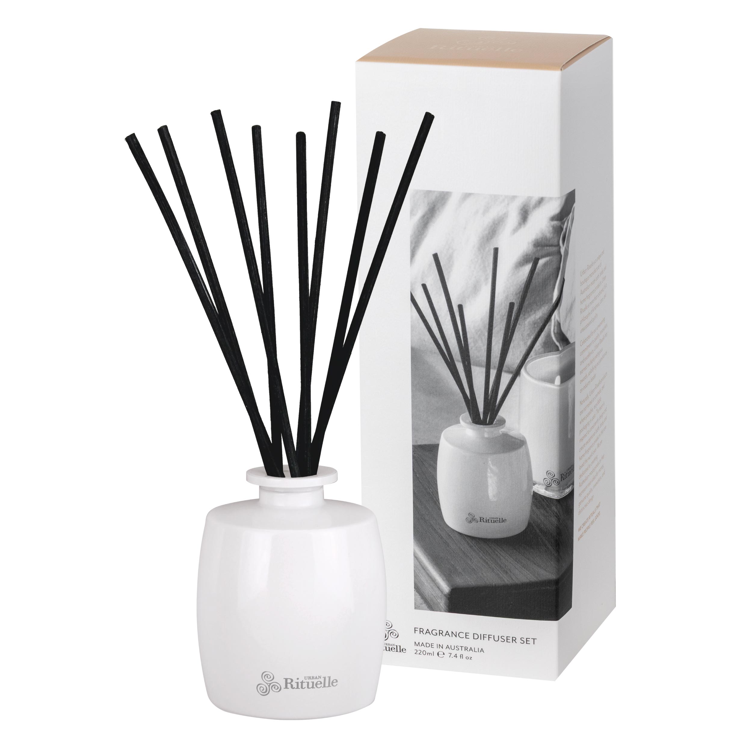 Mimosa, Damask Rose, Cardamom & Tonka<br> Fragrance Diffuser Set | 220ml