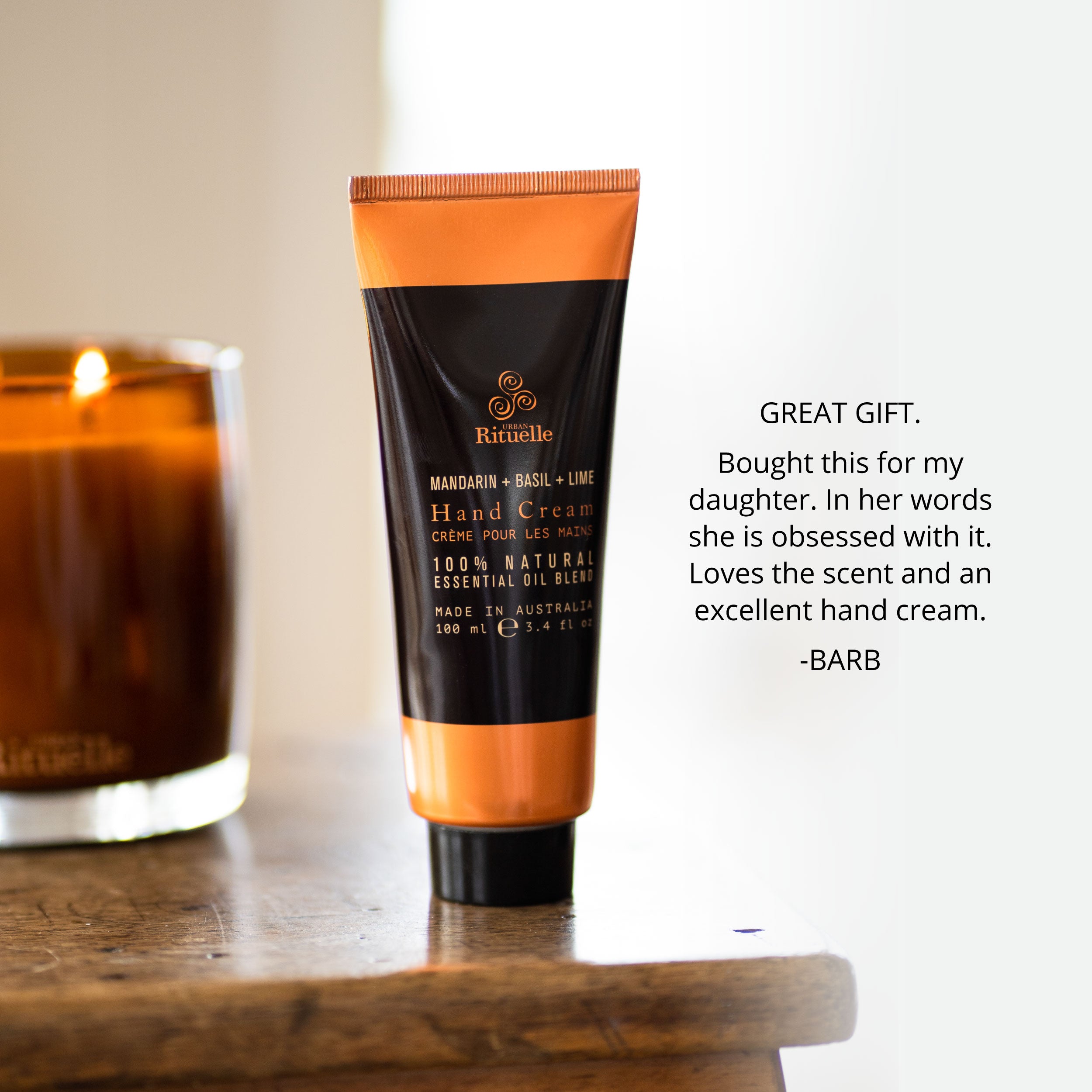 Mandarin, Basil & Lime<br>Hand Cream | 100ml