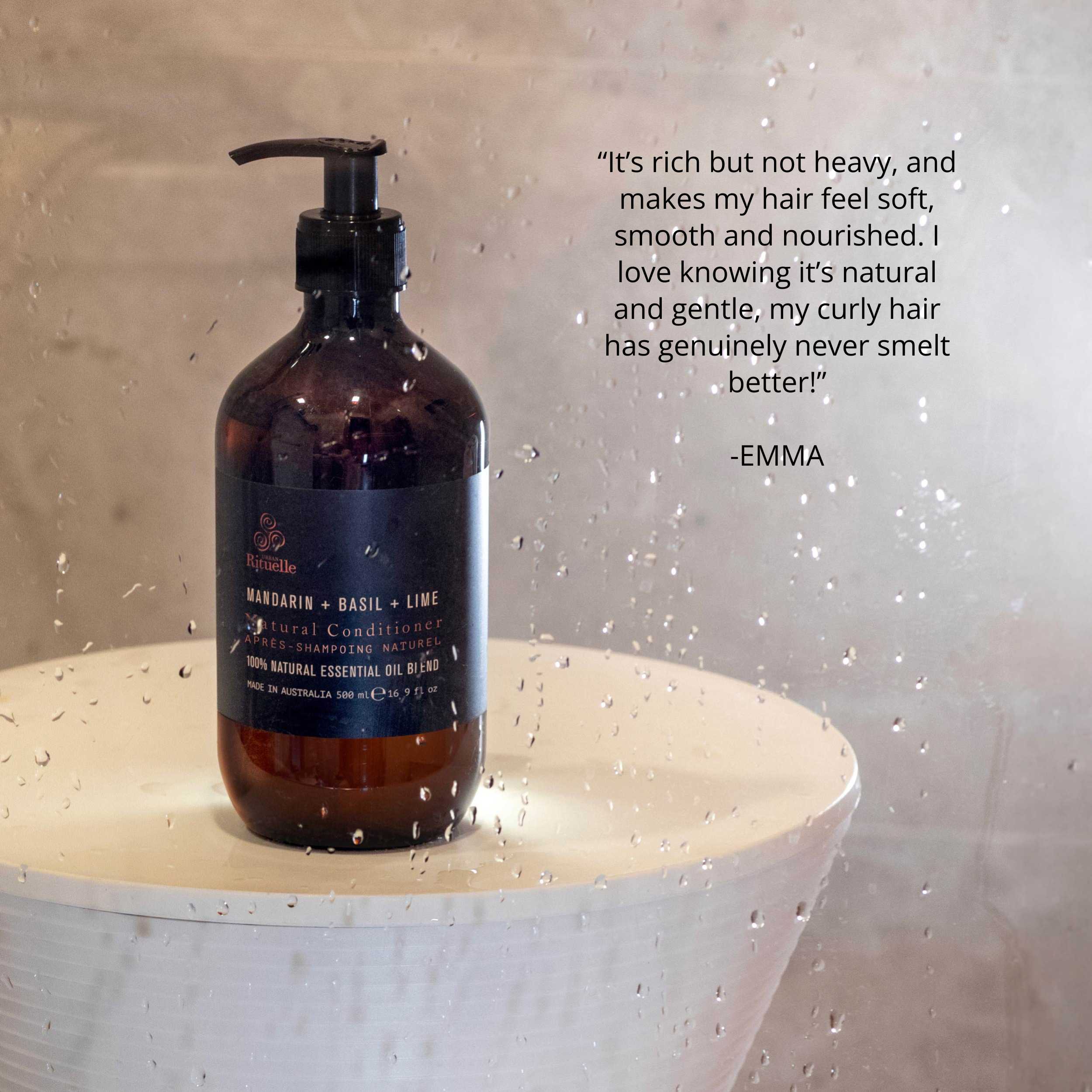 Mandarin, Basil & Lime<br> Natural Conditioner | 500ml