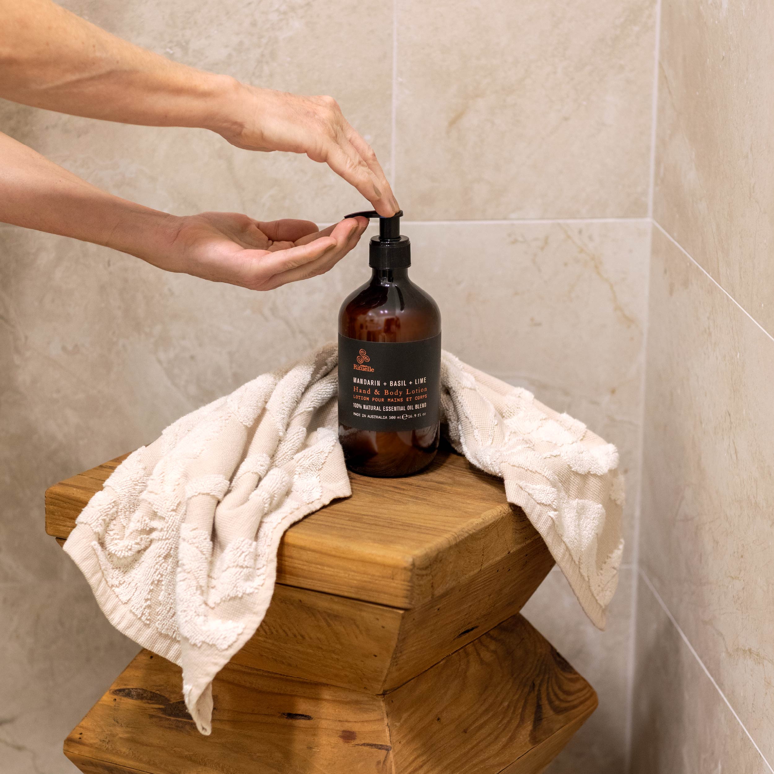 Mandarin, Basil & Lime<br> Hand & Body Lotion | 500ml