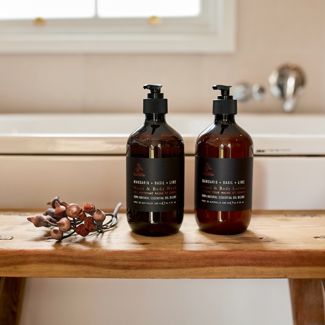 Mandarin, Basil & Lime<br> Nourishing Gift Set