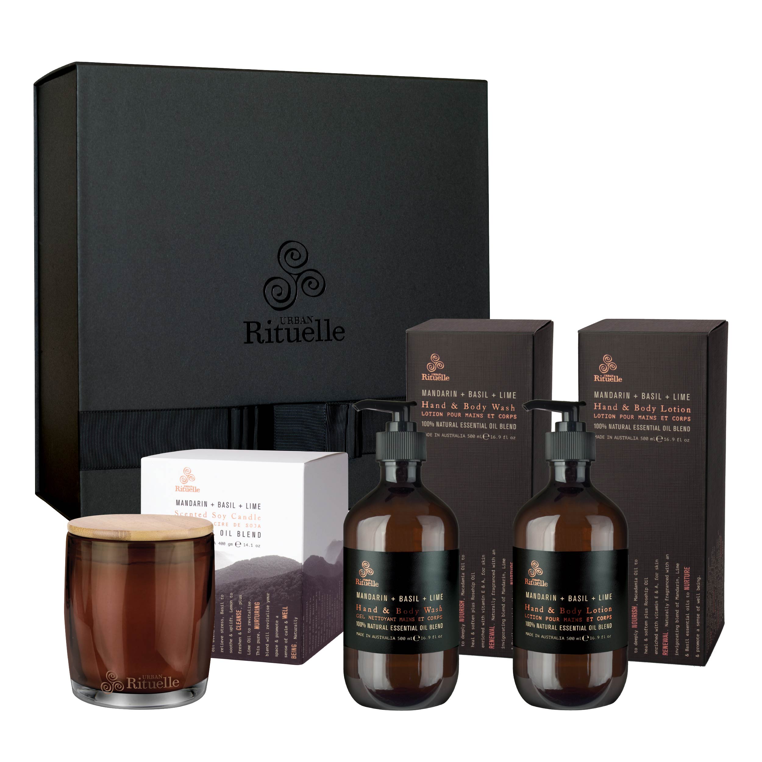 Mandarin, Basil & Lime<br> Nourishing Gift Set