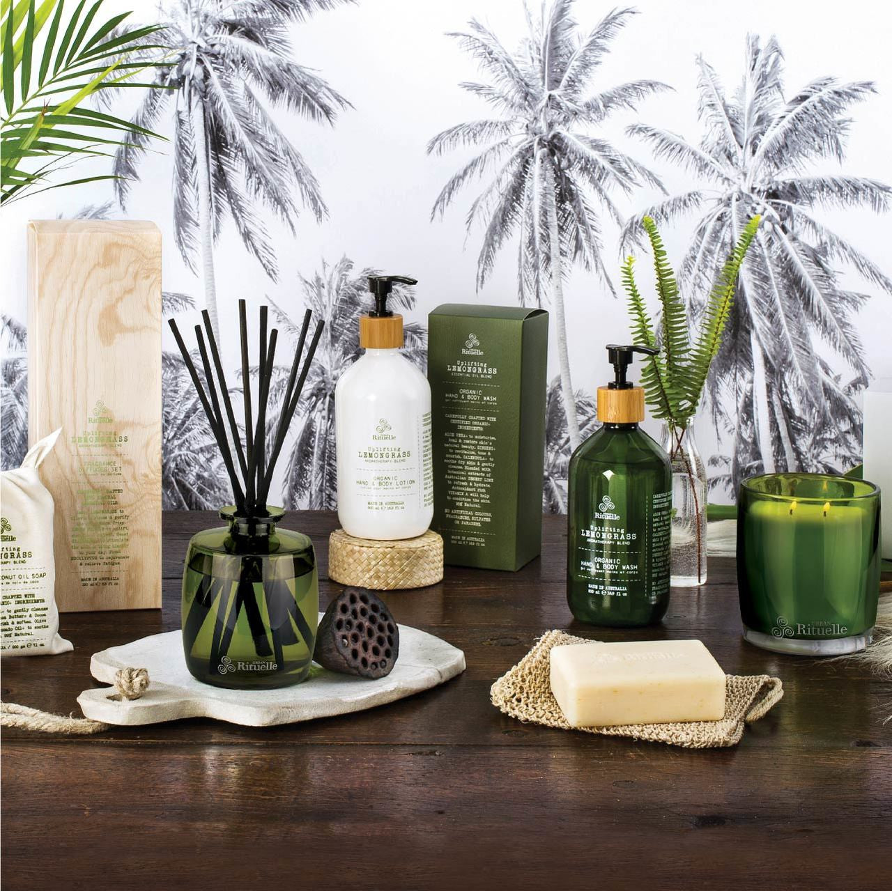 Lemongrass, Lemon Myrtle, Grapefruit & Eucalyptus<br> Hand & Body Lotion | 500ml