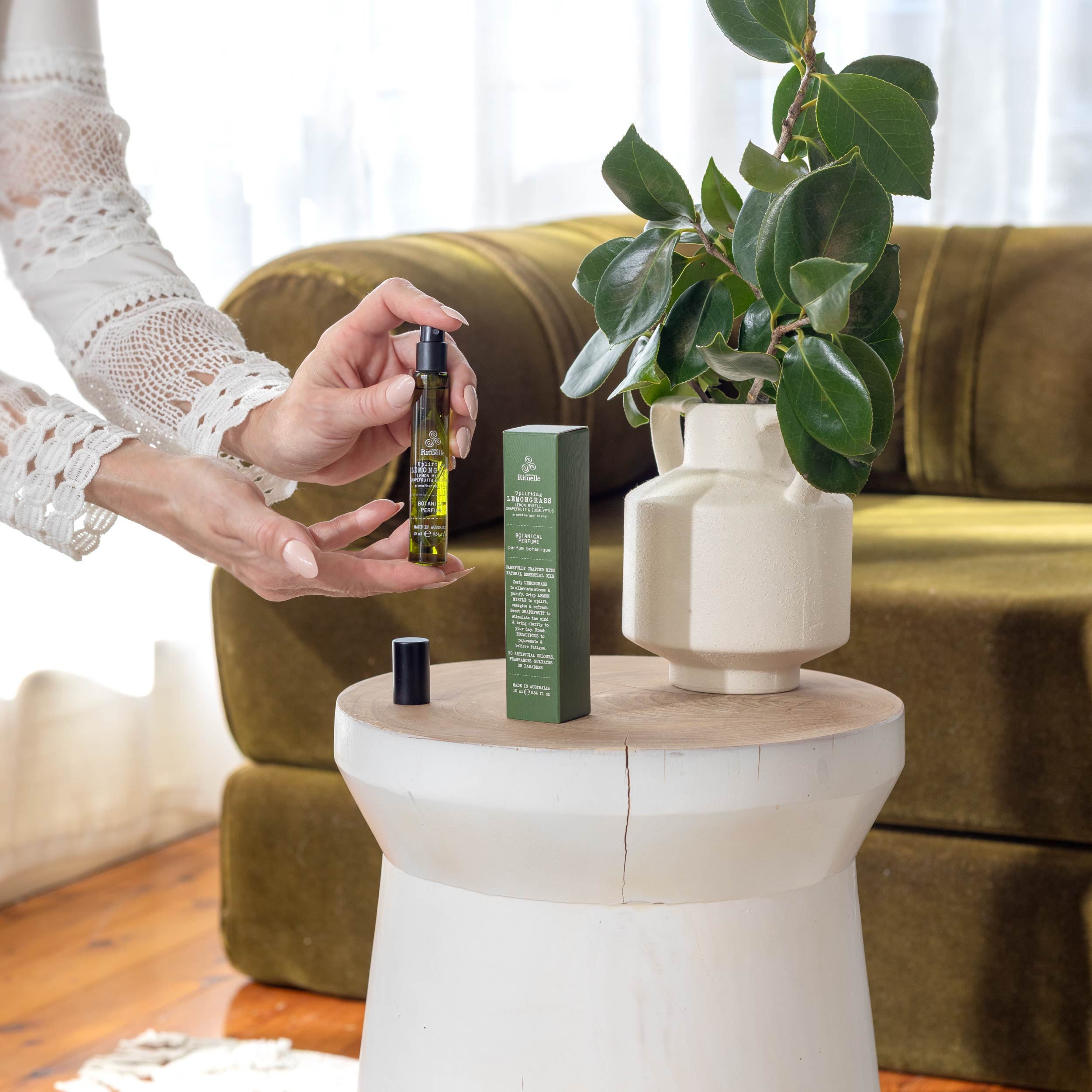 Lemongrass, Lemon Myrtle, Grapefruit & Eucalyptus <br> Botanical Perfume | 10ml