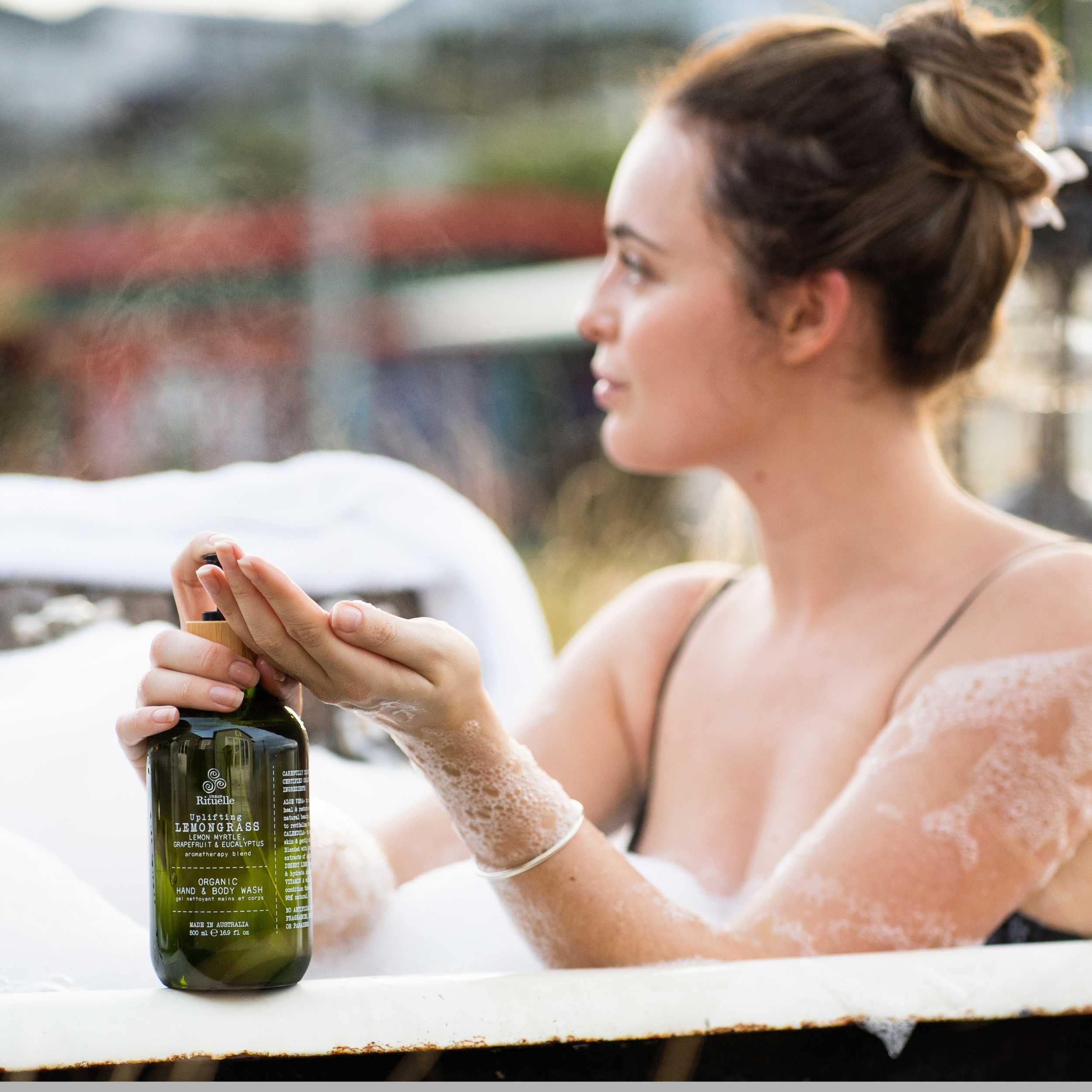 Lemongrass, Lemon Myrtle, Grapefruit & Eucalyptus<br> Organic Hand & Body Wash | 500ml