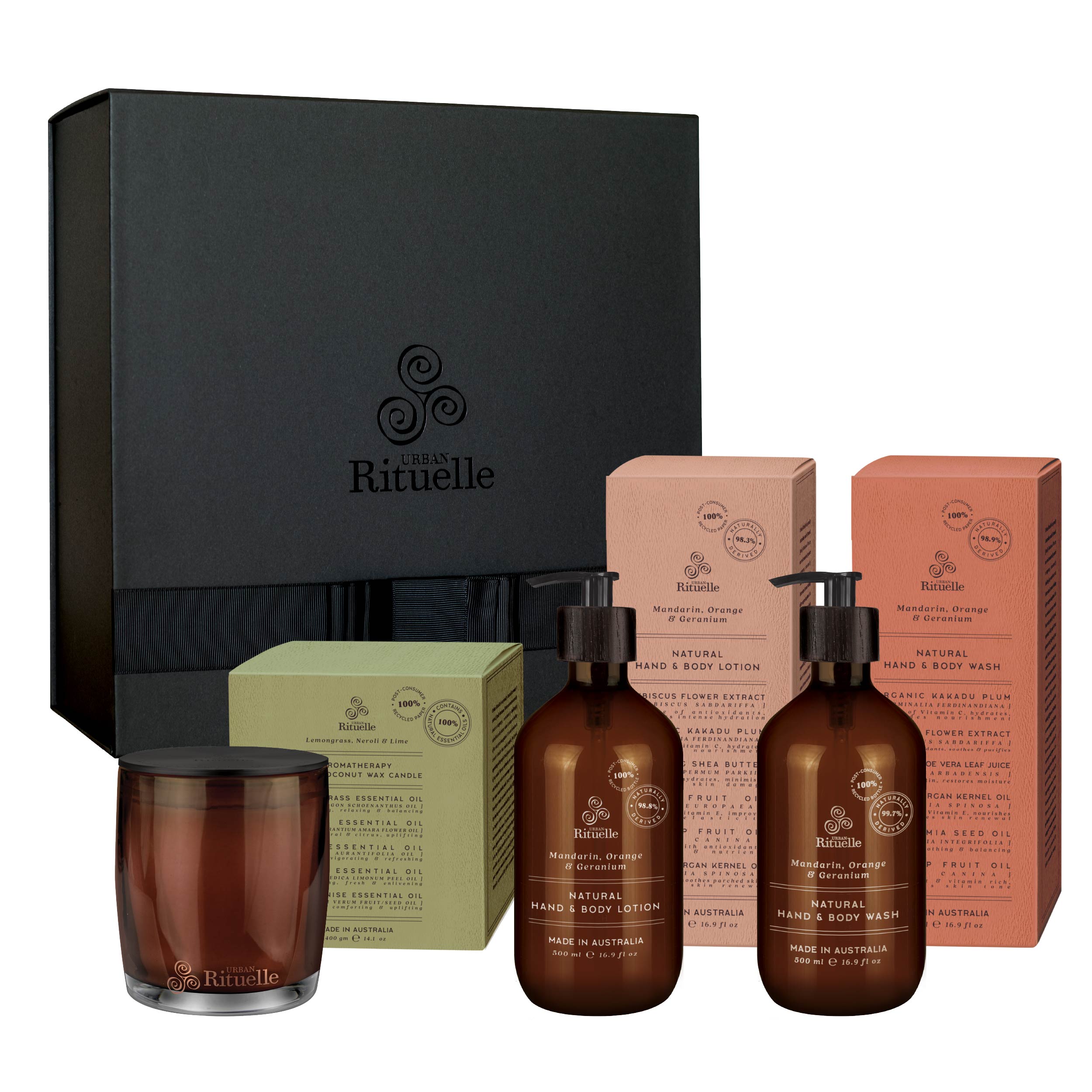 Mandarin, Orange & Geranium<br> Nourishing Gift Set