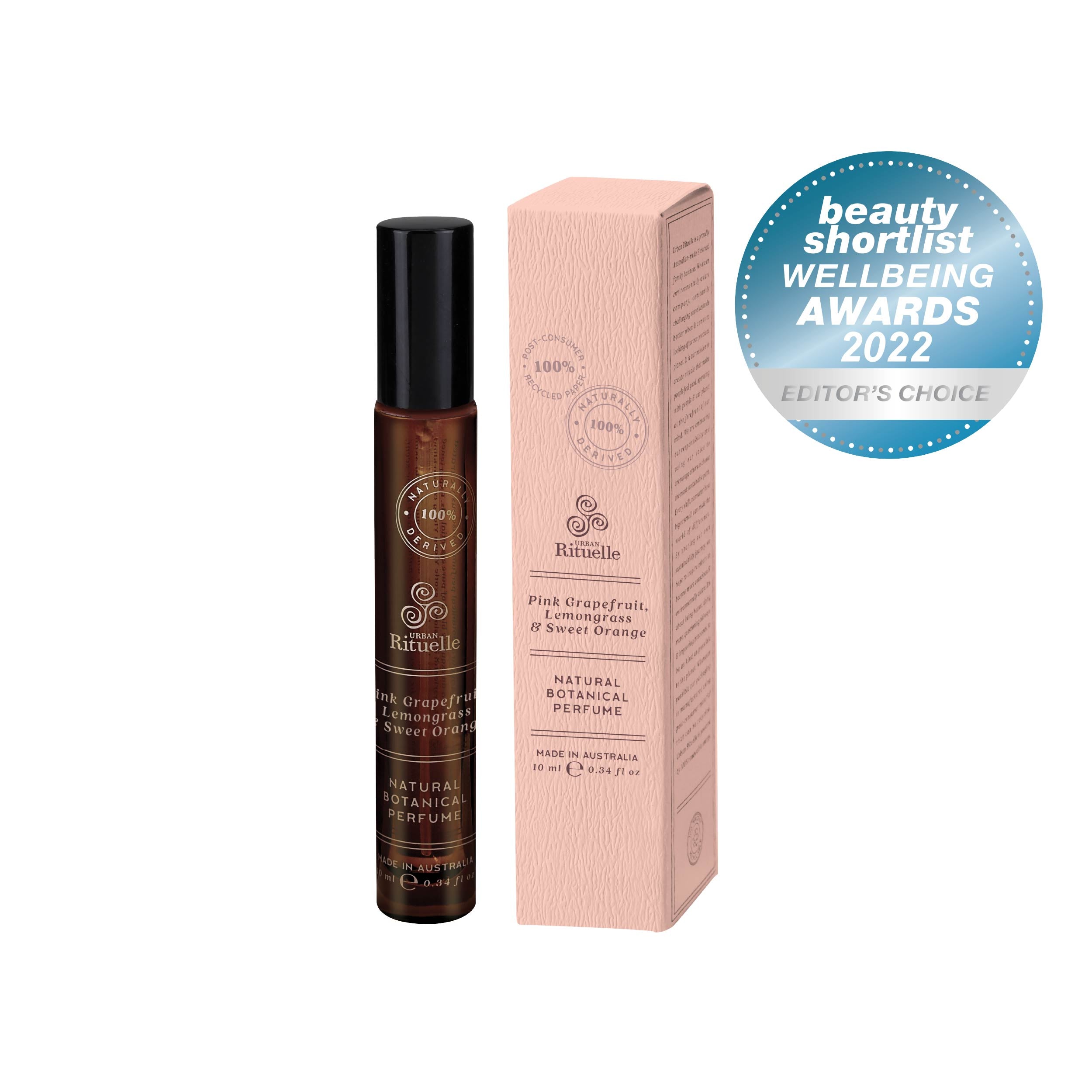 Pink Grapefruit, Lemongrass & Sweet Orange<br> Natural Botanical Perfume | 10ml