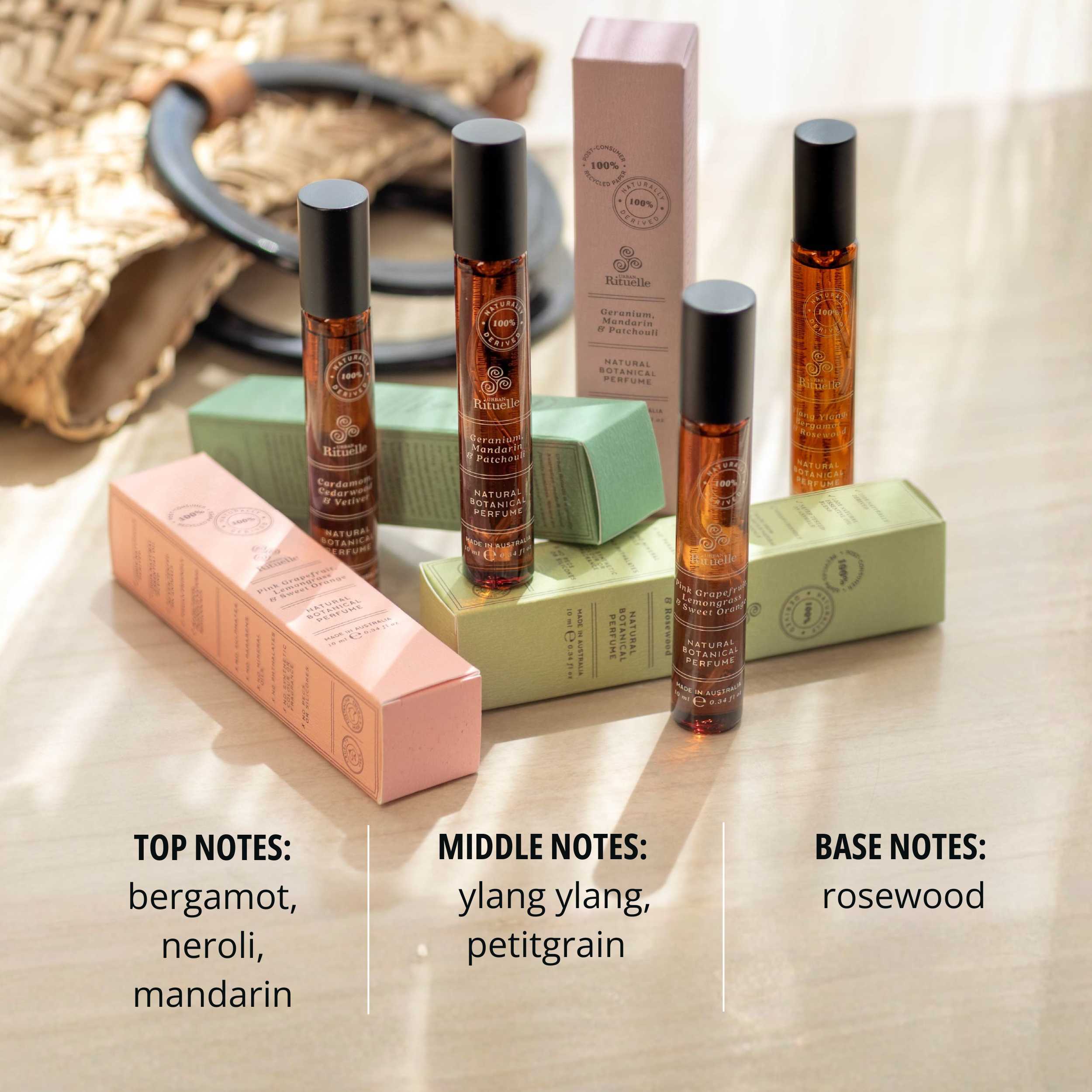 Ylang Ylang, Bergamot & Rosewood<br> Natural Botanical Perfume | 10ml
