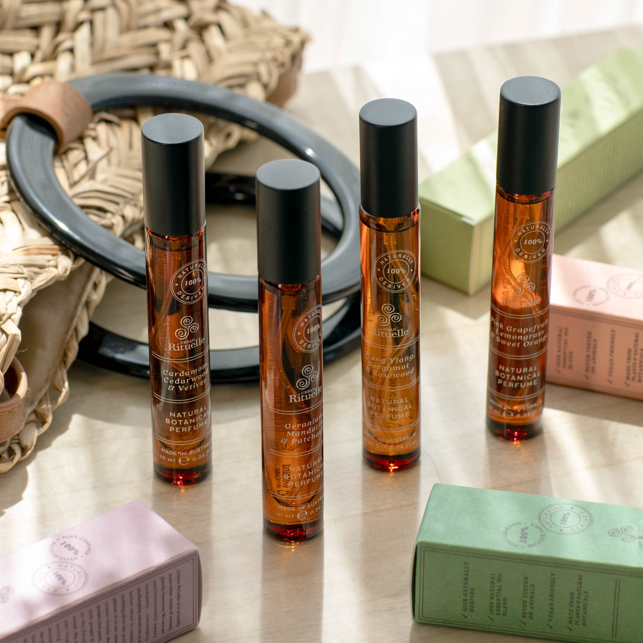 Cardamom, Cedarwood & Vetiver<br> Natural Botanical Perfume | 10ml