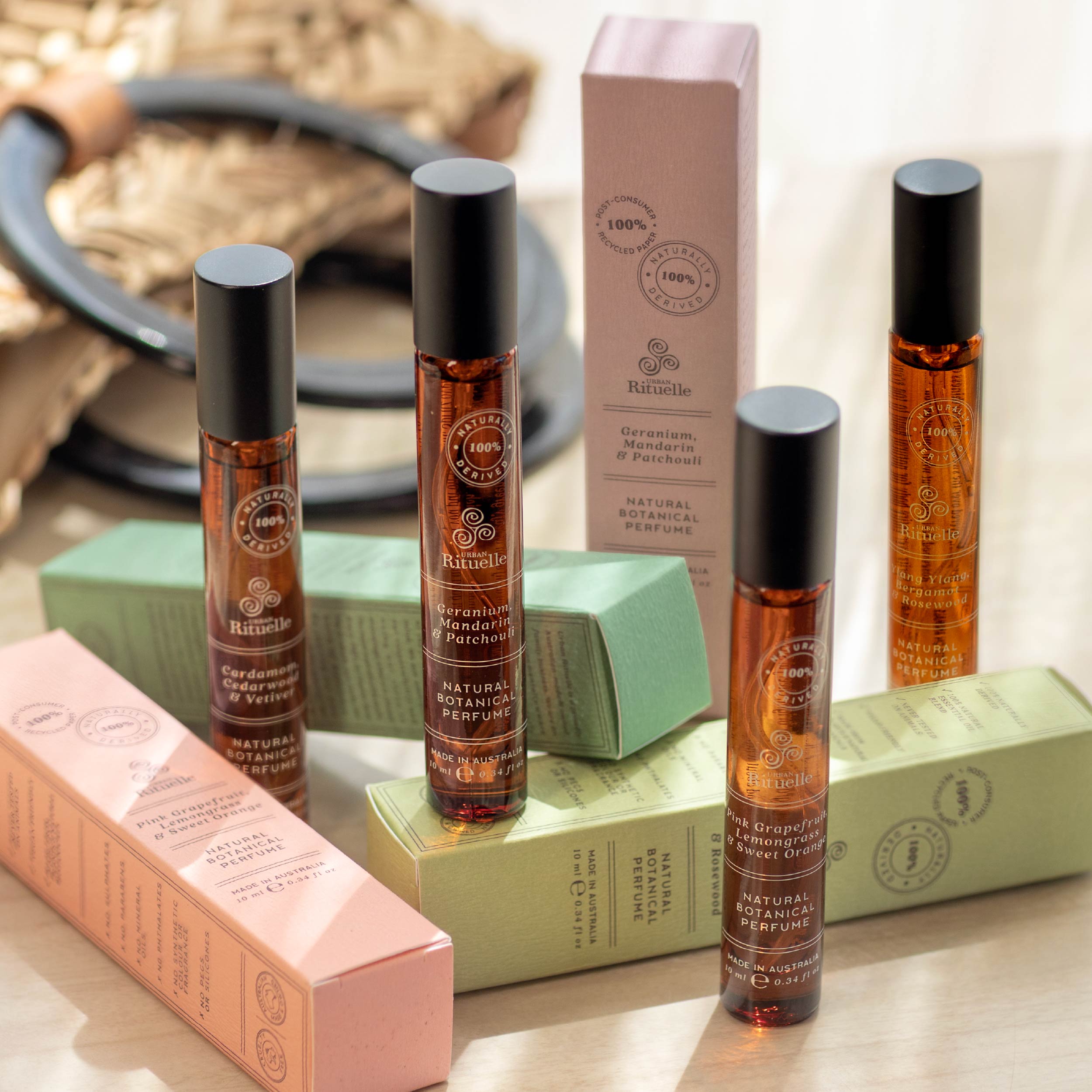 Cardamom, Cedarwood & Vetiver<br> Natural Botanical Perfume | 10ml