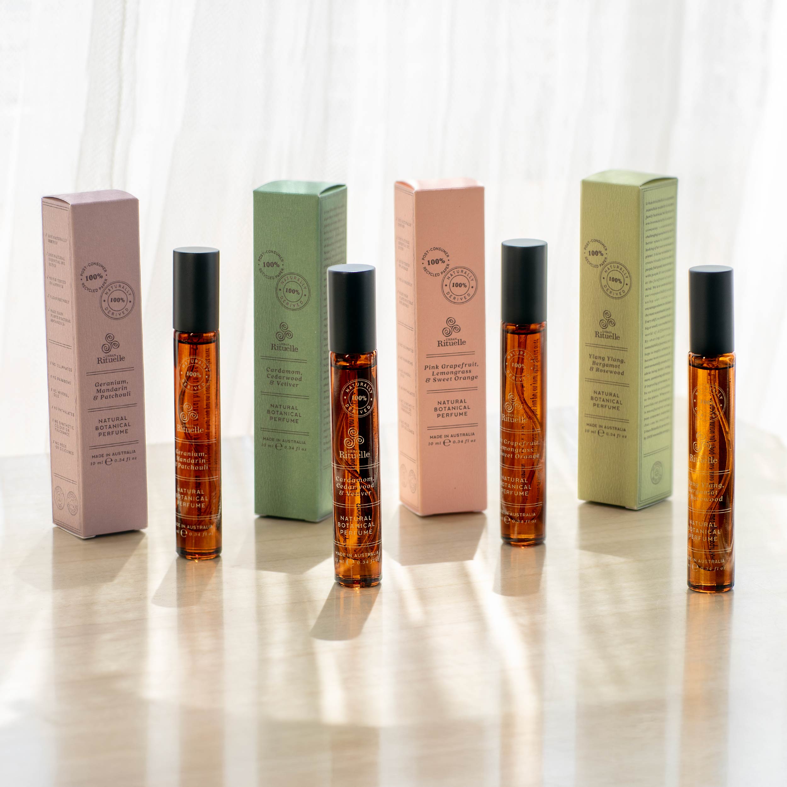 Geranium, Mandarin & Patchouli<br> Natural Botanical Perfume | 10ml