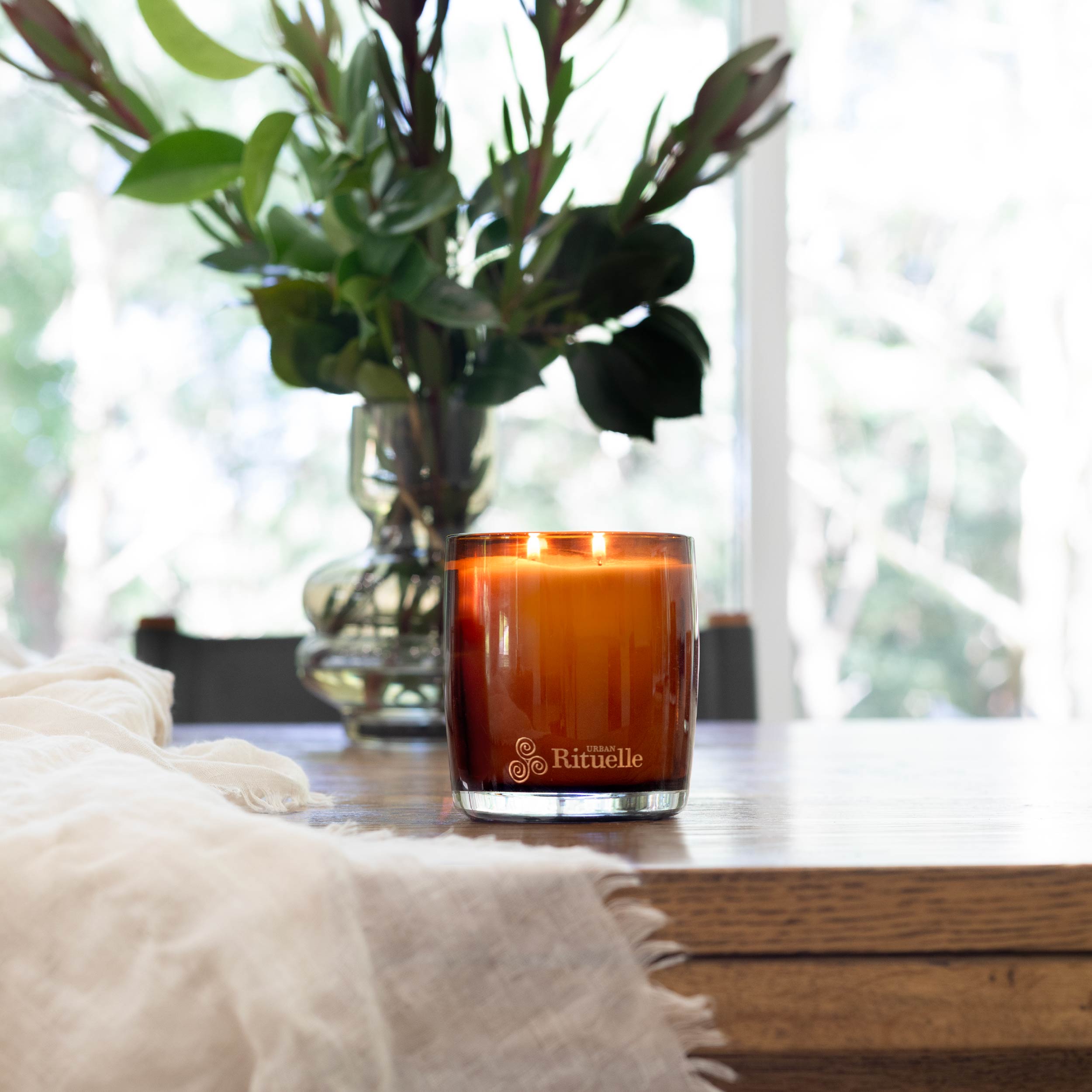 Mandarin, Basil & Lime<br> Scented Soy Candle | 400gm