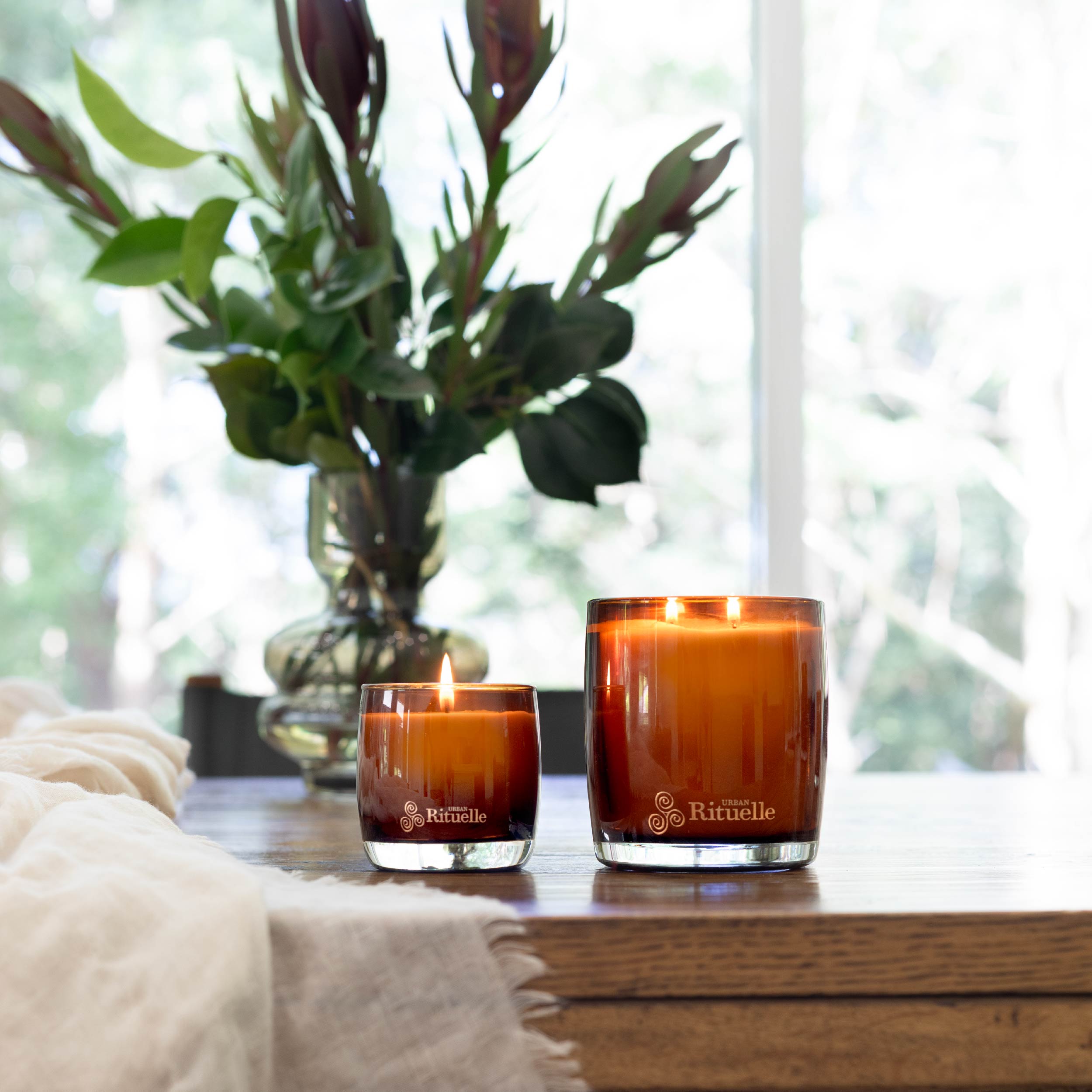 Mandarin, Basil & Lime<br> Scented Soy Candle | 140gm