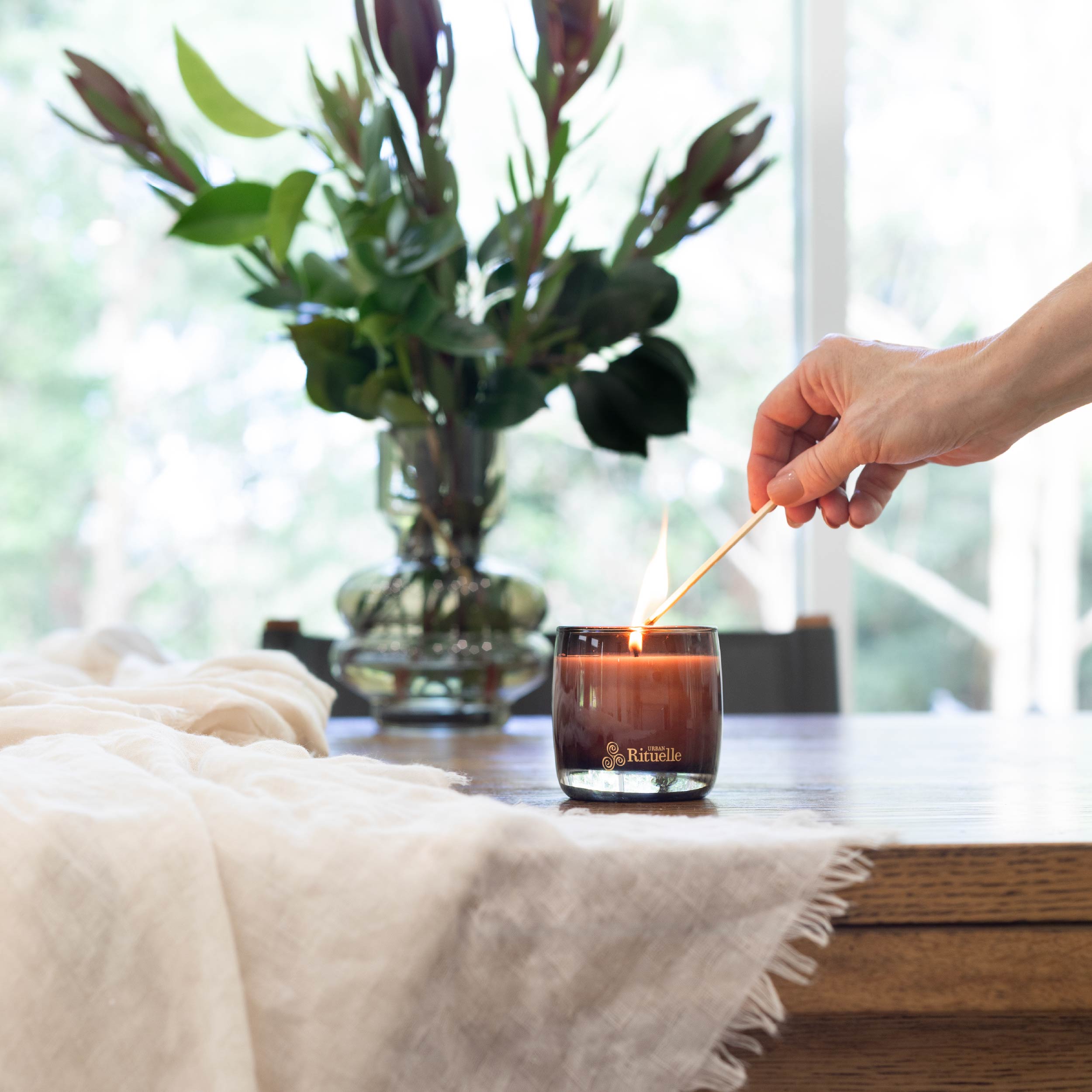 Velvet Rose Garden, Patchouli, Amber<br> Scented Soy Candle | 140gm