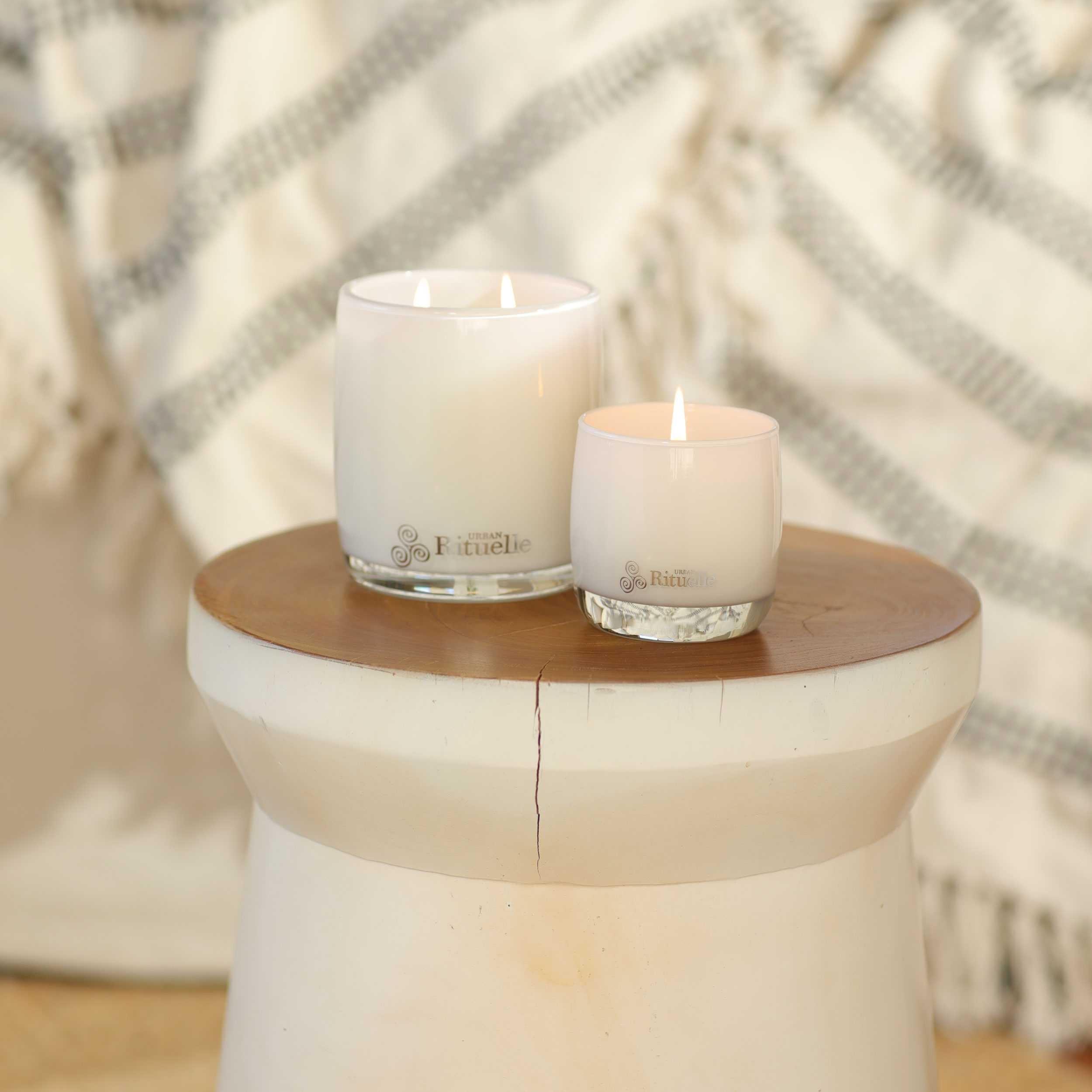 White Lotus, Geranium Leaf & Bergamot<br> Scented Soy Candle | 140gm