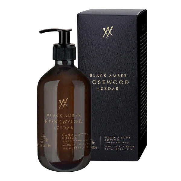 FREE - Black Amber, Rosewood & Cedar<br> Hand & Body Wash 500ml